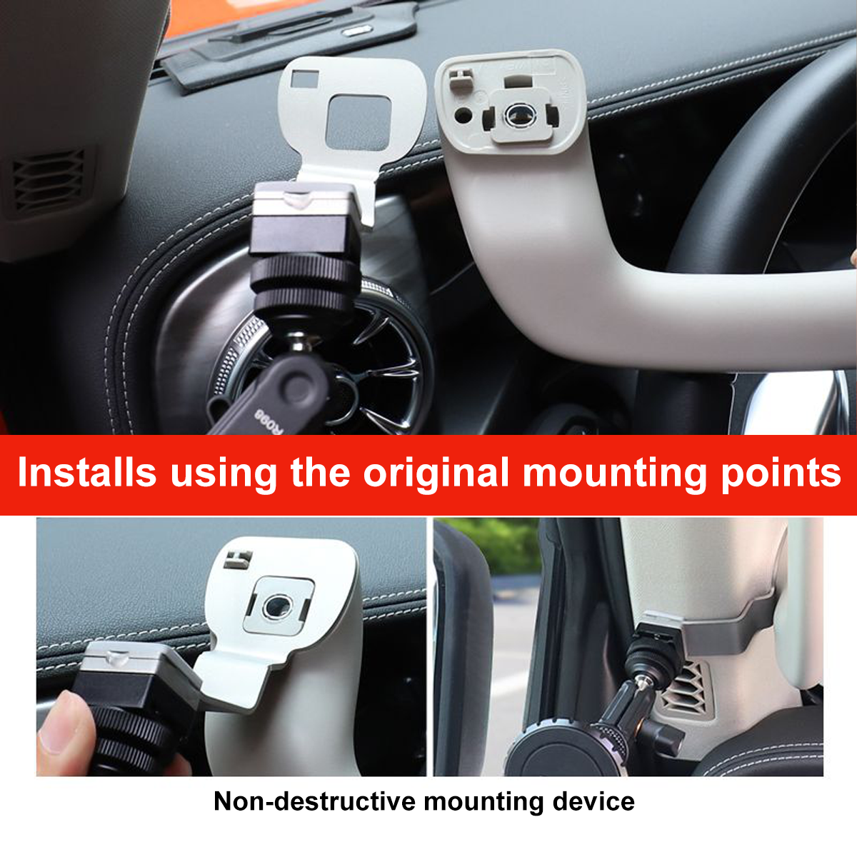 Magnetic A-Pillar Phone Mount for Tank 300