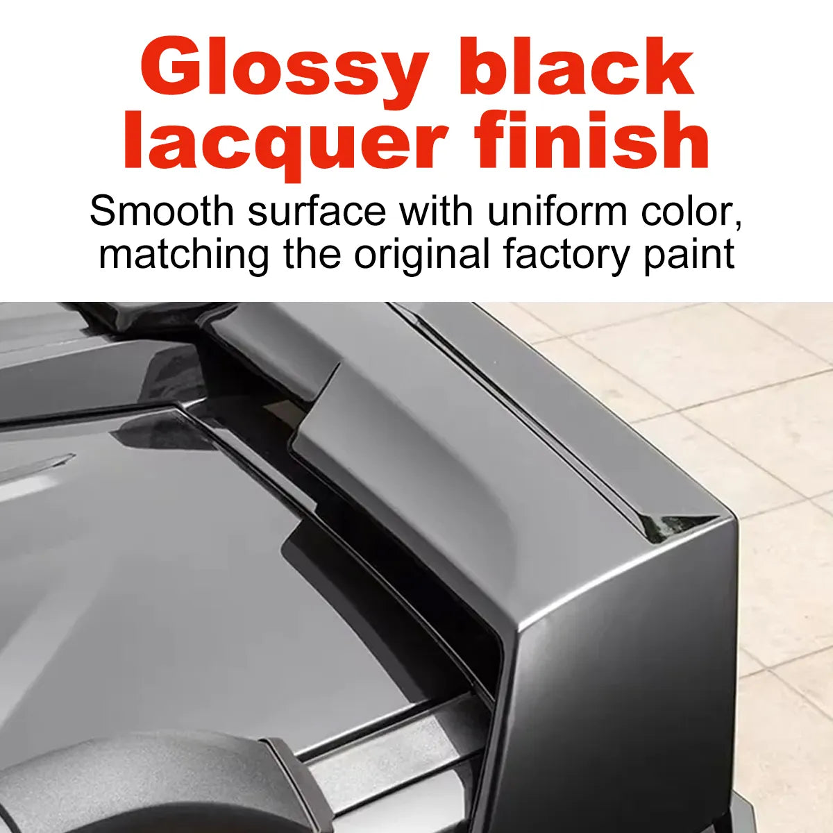 Sports spoiler for Tank 400, painted, aerodynamic