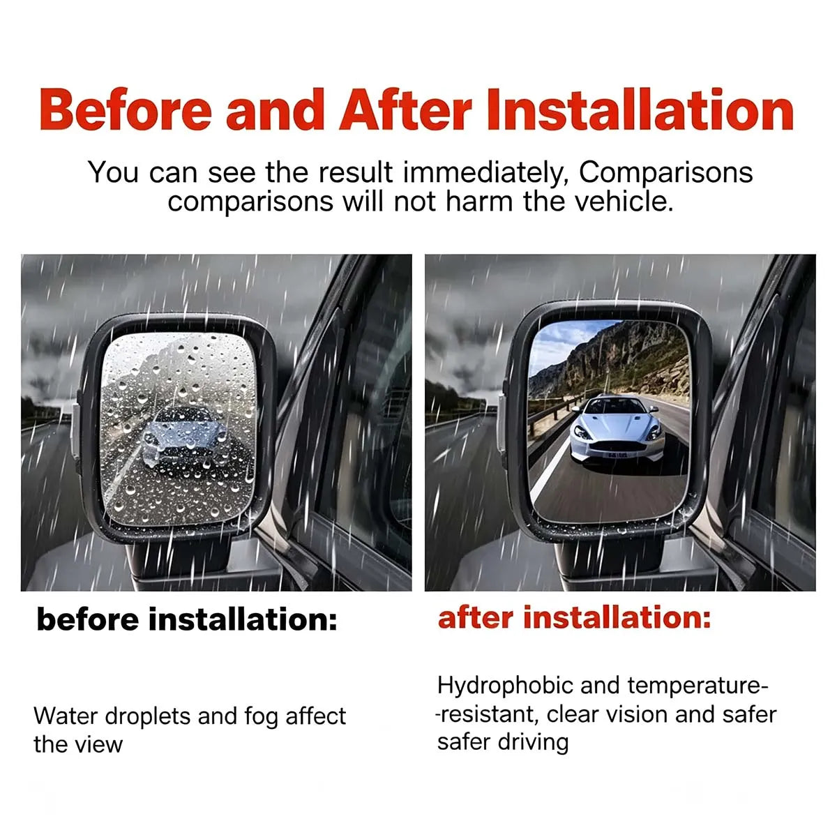 Protective film for Tank 300 windows