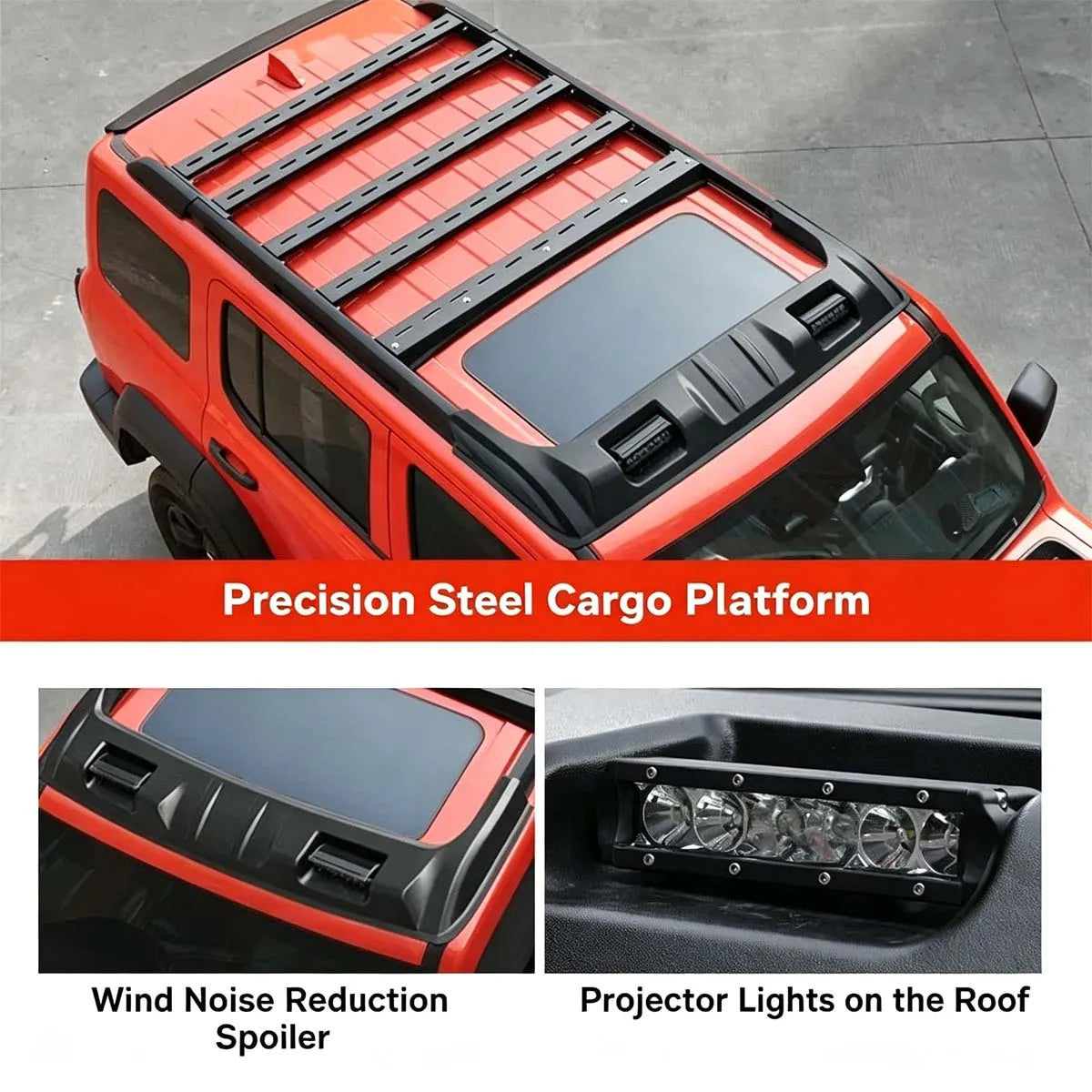 Accessories for the roof rack Tank 300