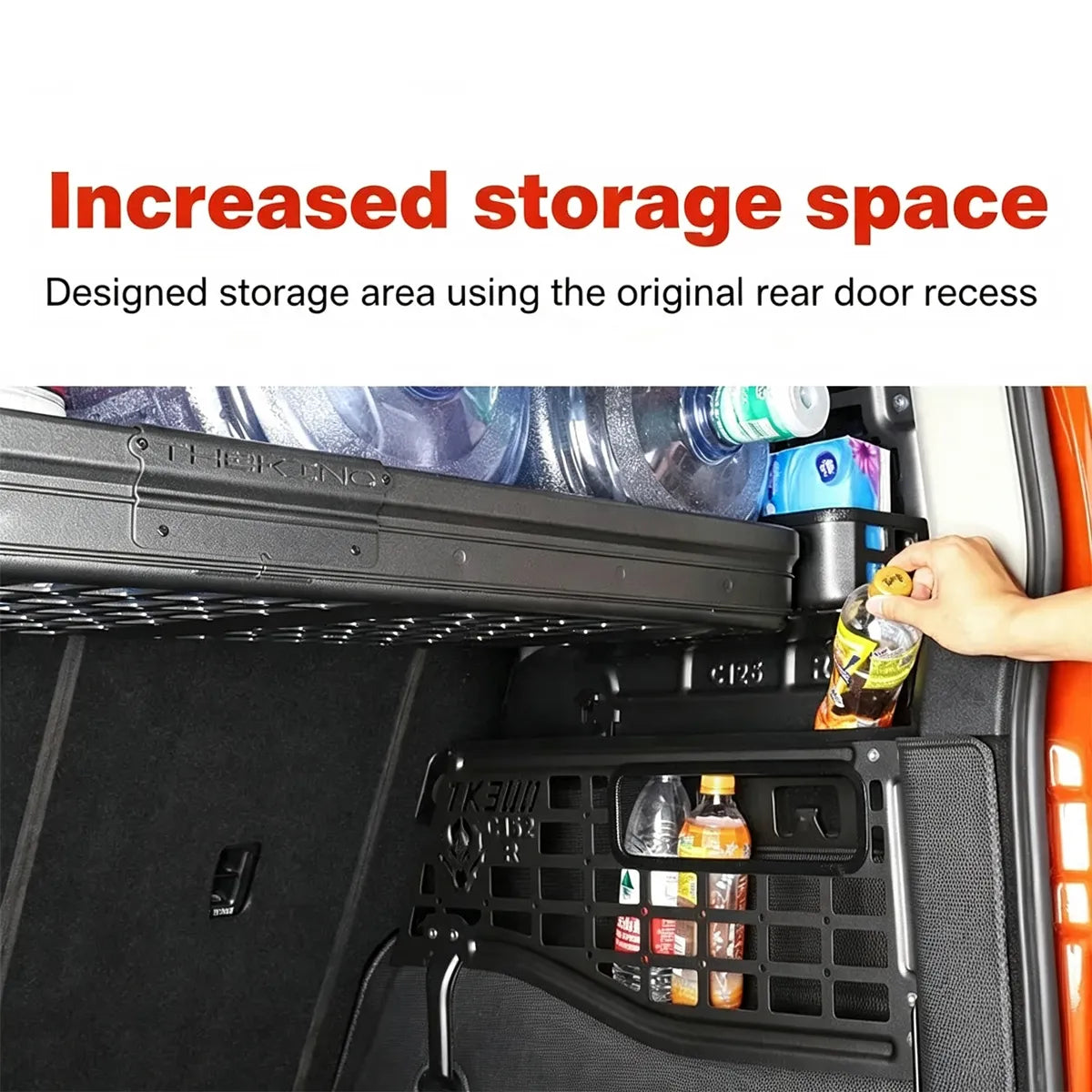 Rear Cargo Side Storage Shelves for Tank 300
