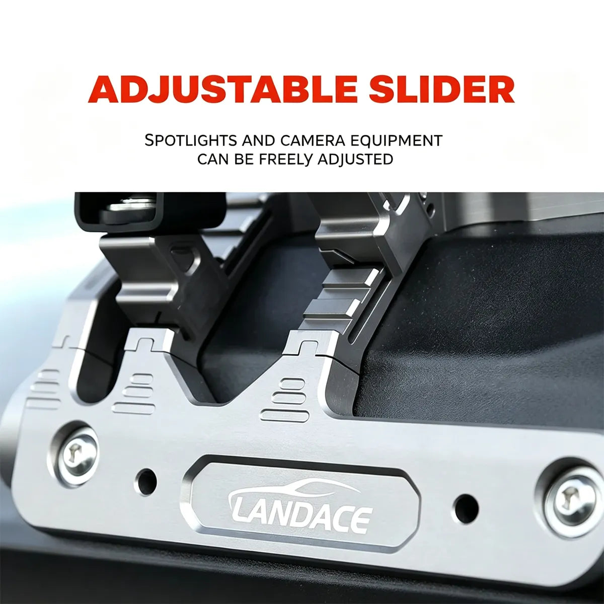 Stand for spotlights on the hood and rack A for Tank 300 – Style 2