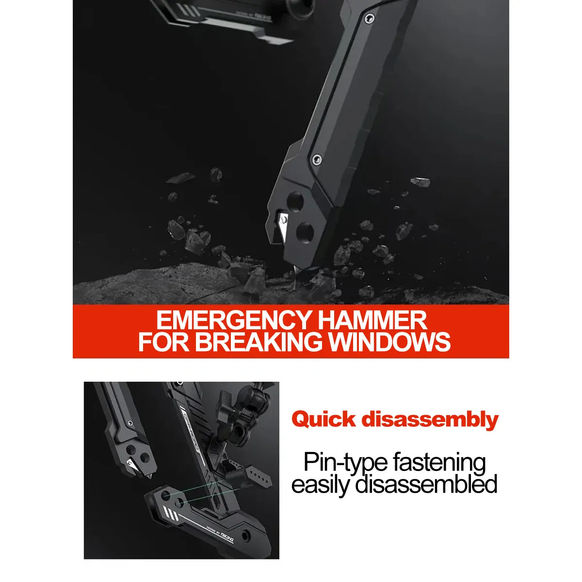 Handle on the side rack of Tank 300