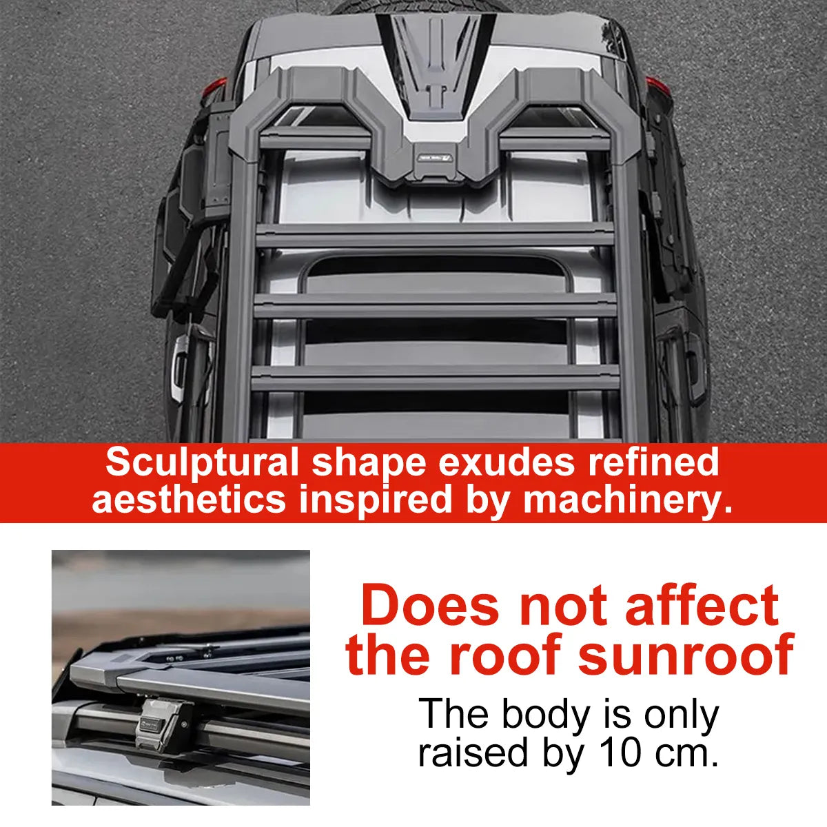Mechanic-Style Roof Rack for Tank 400