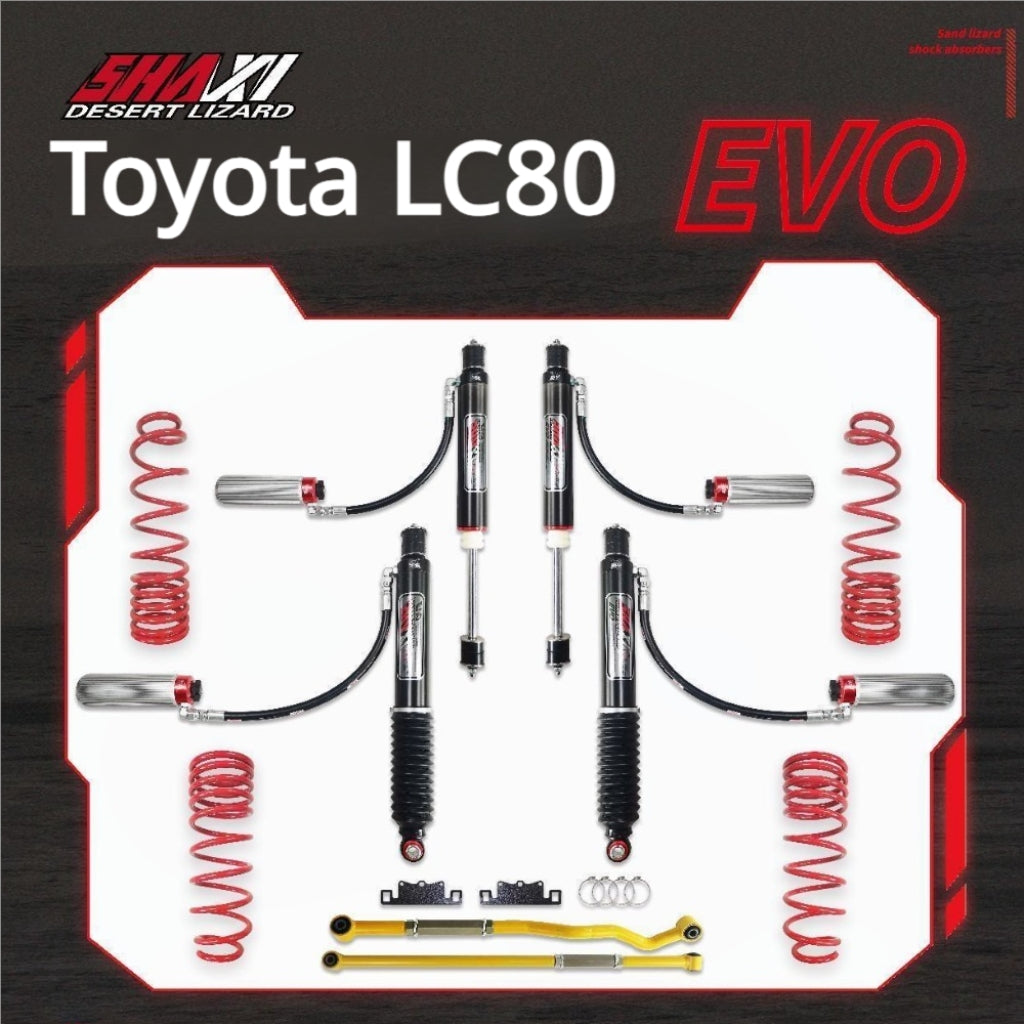 Toyota LC80 SHAXI Nitrogen Adjustable Shock Absorbers