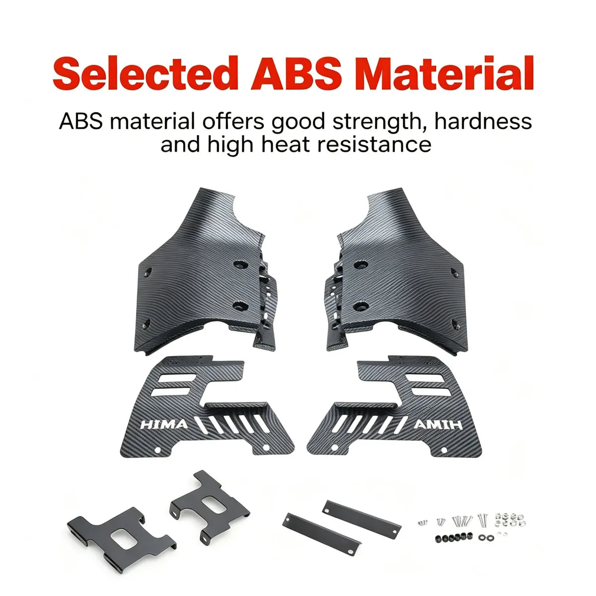 Brackets for headlights on rack A and hood for Tank 300