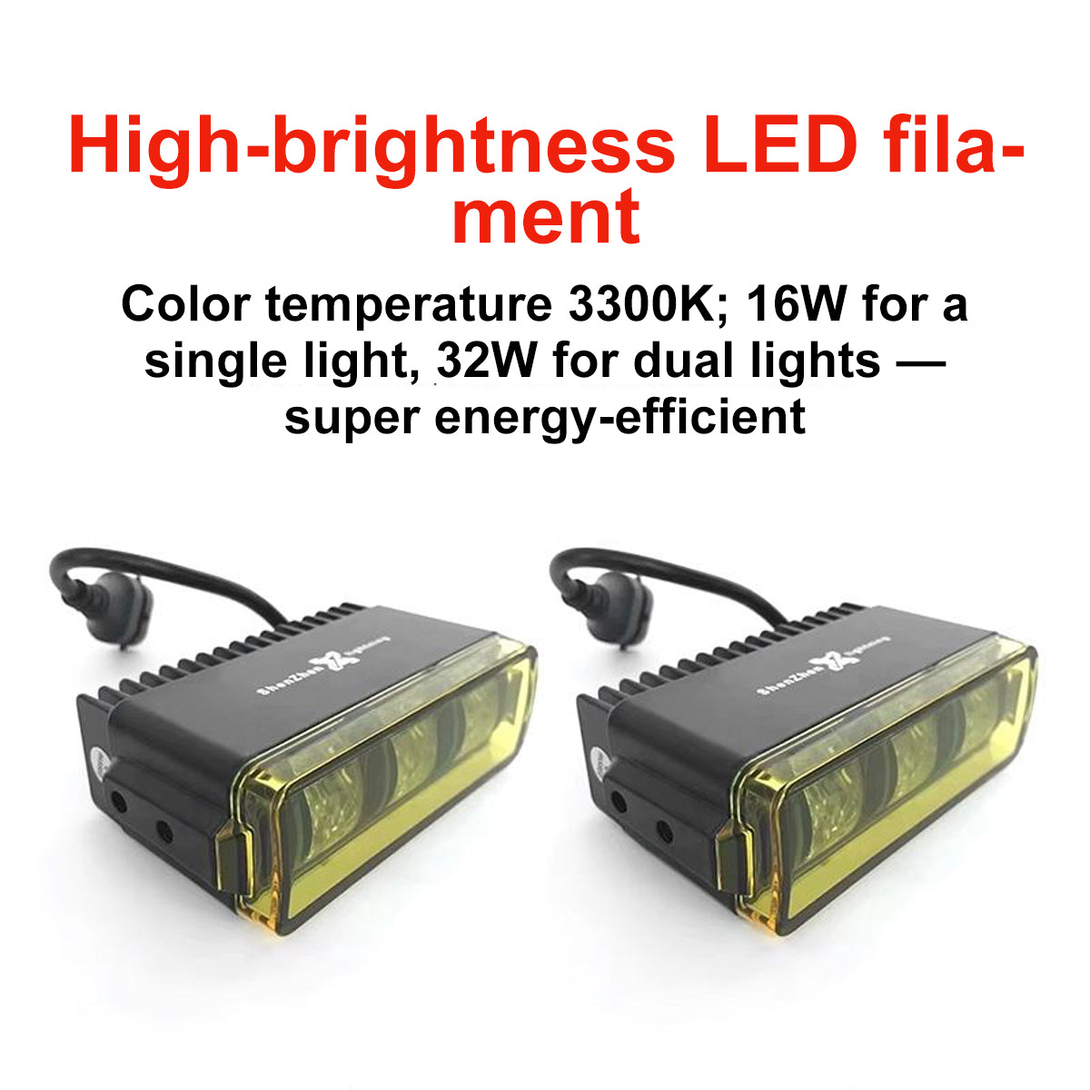 Fog headlights for radiator grille Tank 300
