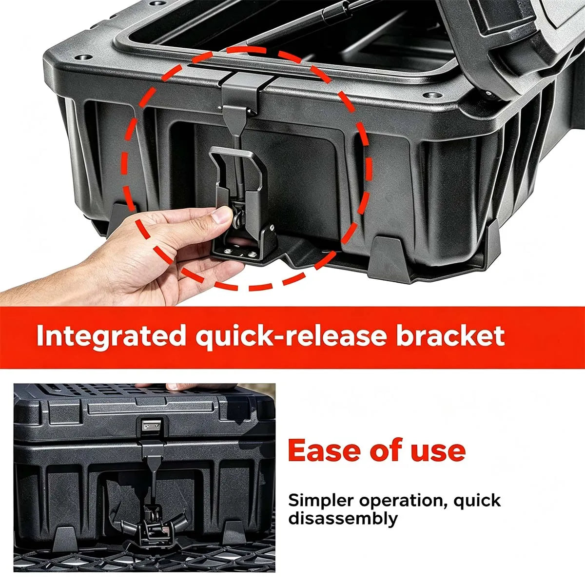 95-liter fast-removal box-type equipment for 300/400/500 Tank