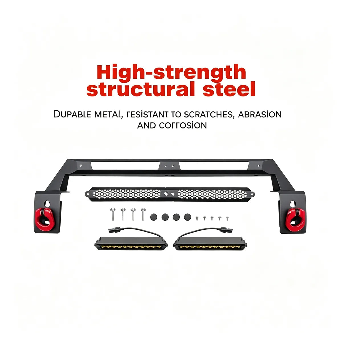 Bracket for LED spotlights on the front bumper for Tank 300