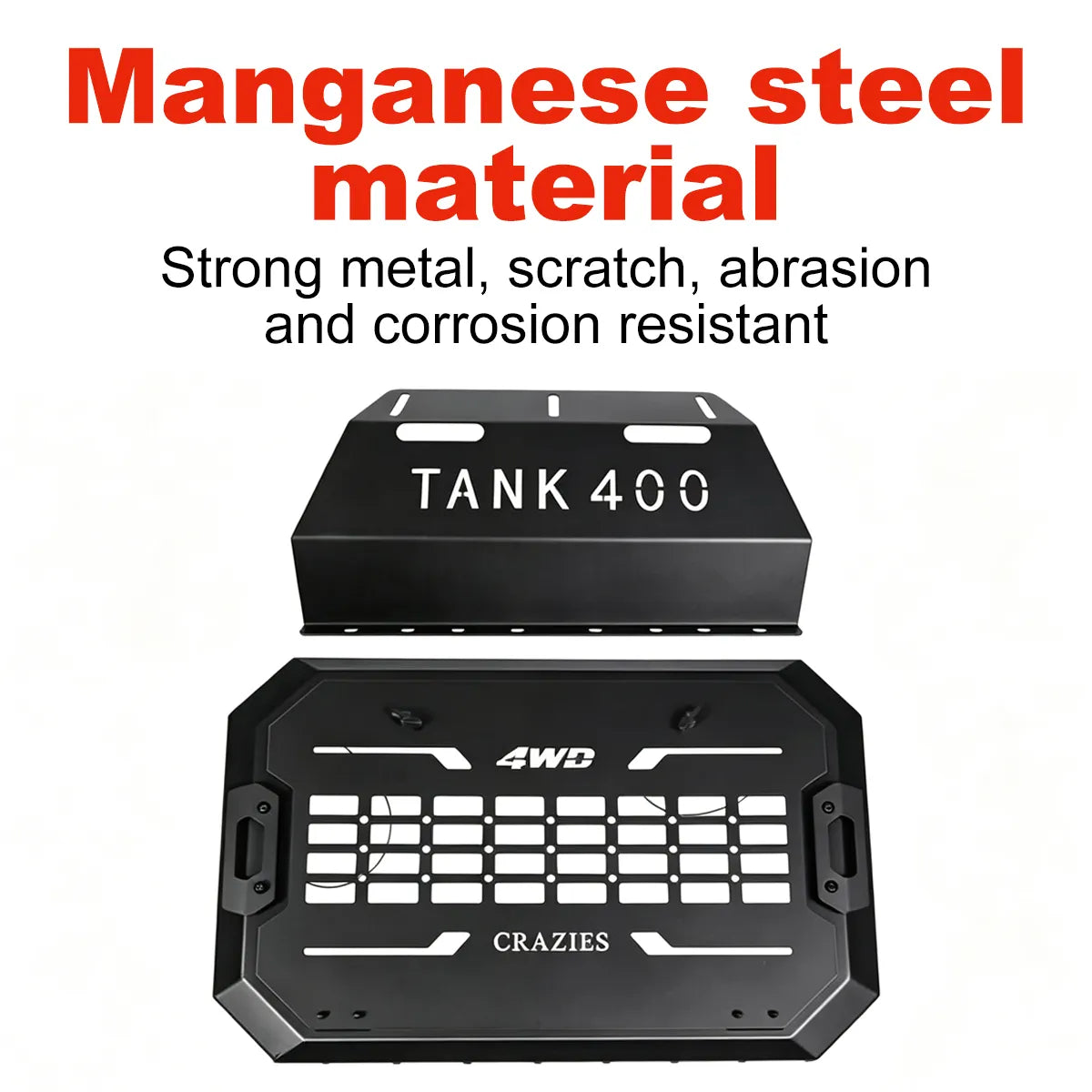 Side grid on the fur window for Tank 400, cyberpunk style