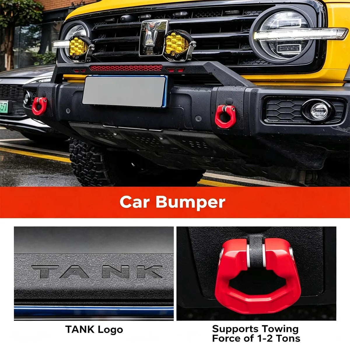 Front bumper Tank 300 – Style 8