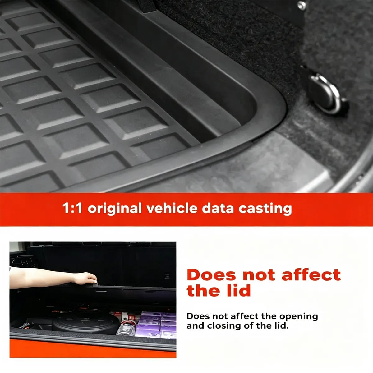 Organiser for the trunk Tank 300 – lower level of storage – Style 2
