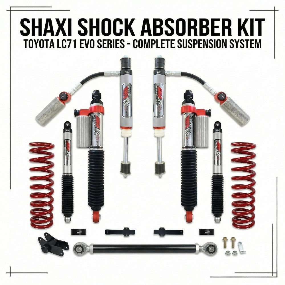 Toyota LC71 SHAXI Nitrogen-Filled Adjustable Shock Absorbers
