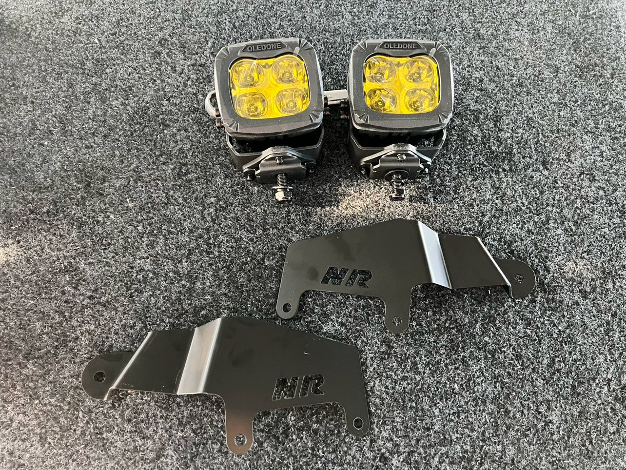NR GWM A-Pillar Spotlights And Brackets