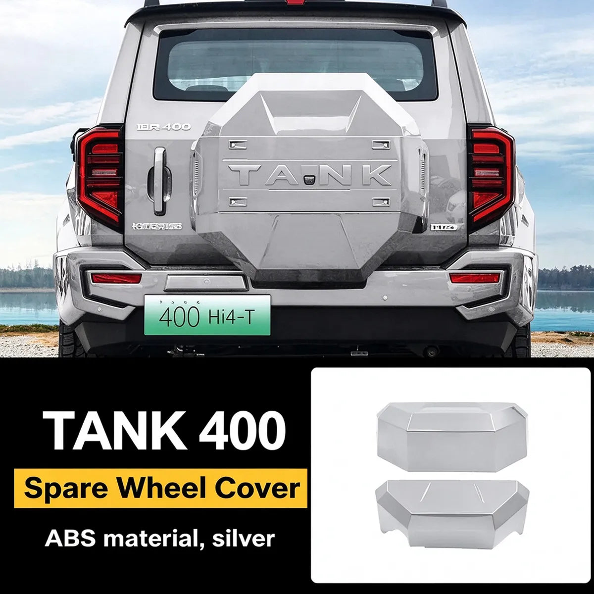Tank 400 colour-matched spare-wheel cover – Tank400-JJBTZ-2 – image 1