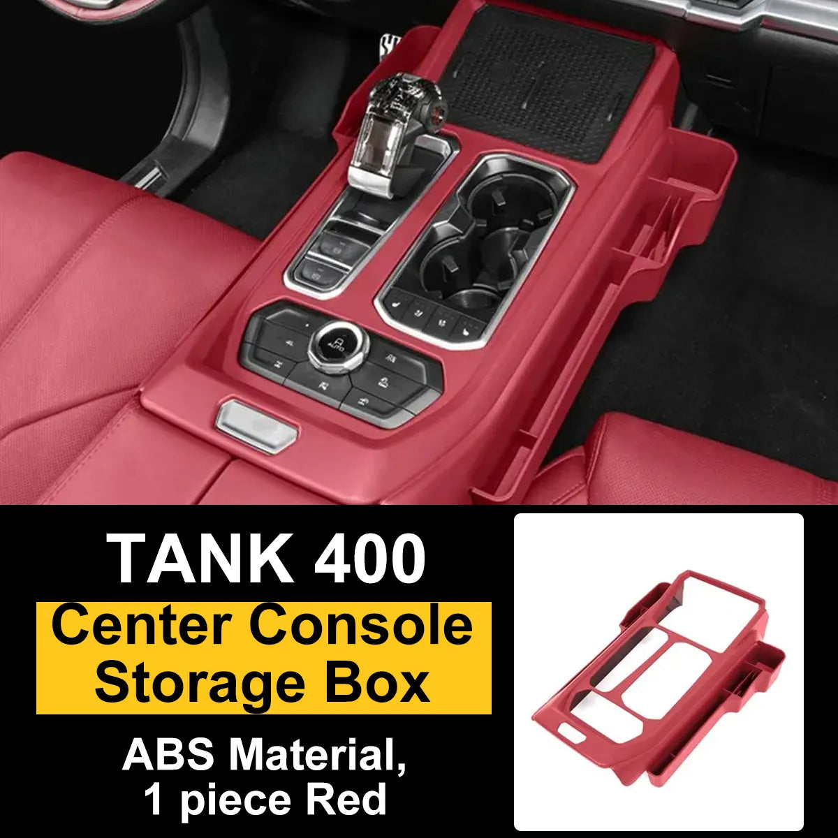 Tank 400 centre console storage surround – Tank400-ZKCWH-1 – image 1