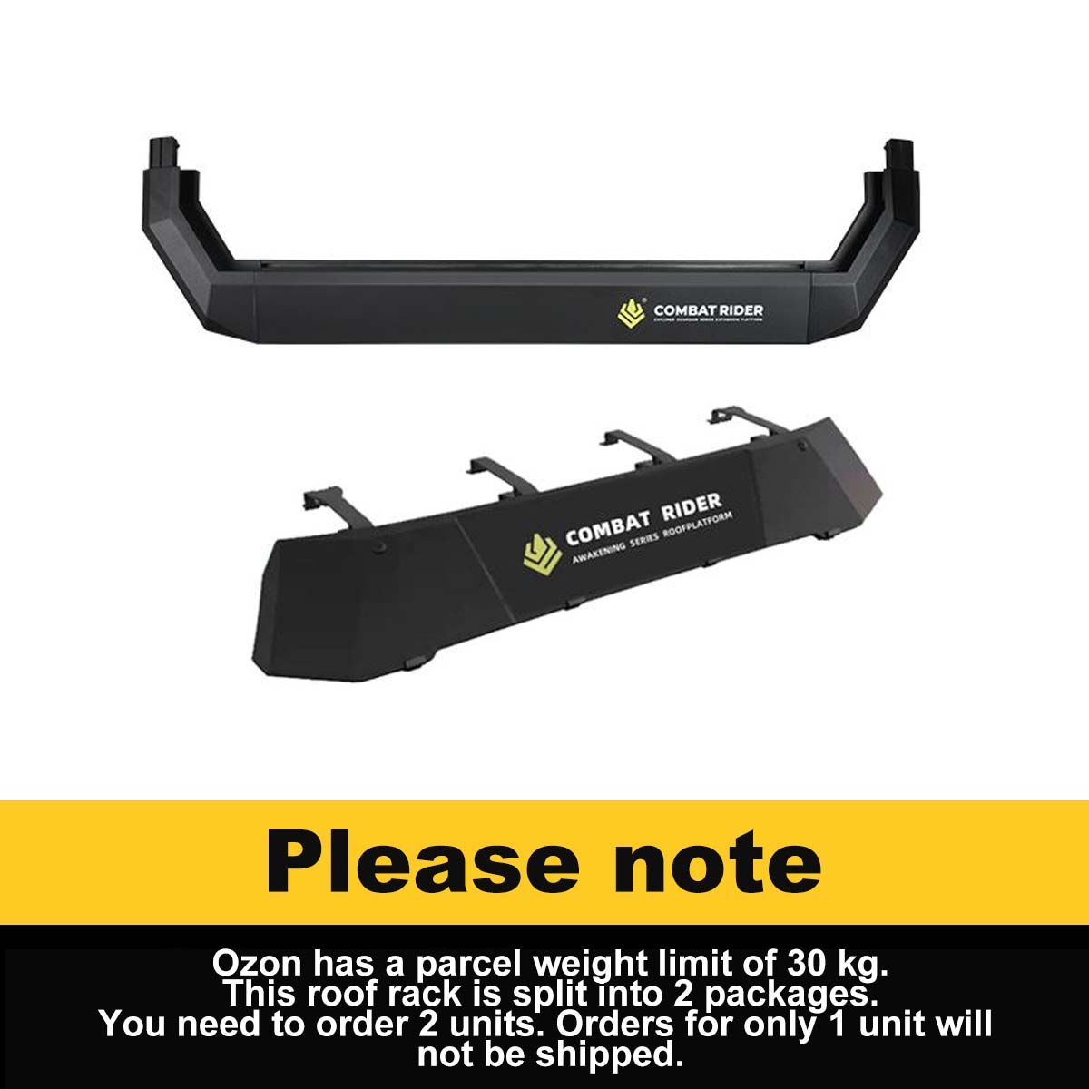 Track Roof Kit for Traveler Tank – Style 2