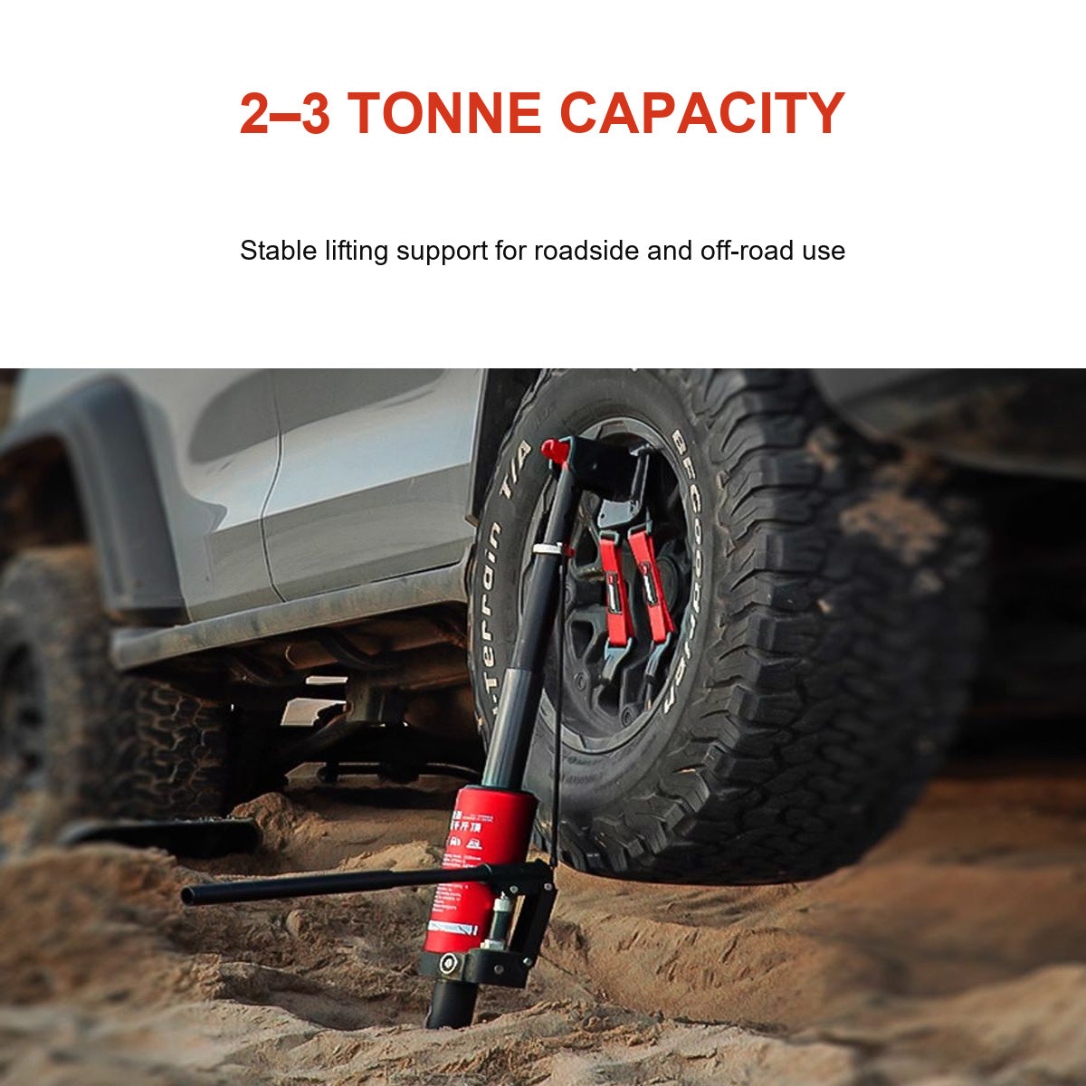 Portable Hydraulic Jack for GWM Tank 300 / 400 / 500 – 2–3 Tonne – product image 5