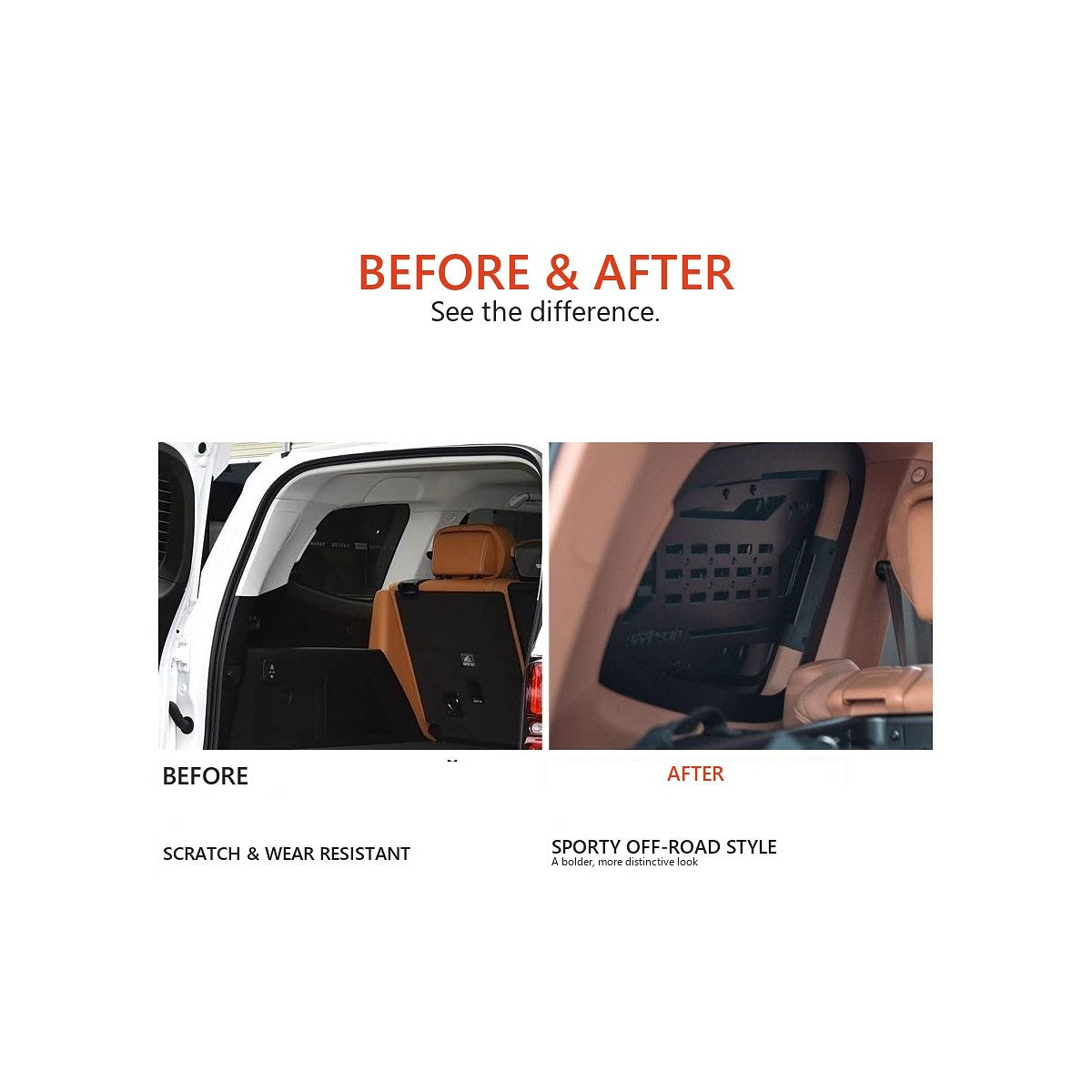 Rear Cargo Side-Window Storage Frames for GWM Tank 500 – Left and Right – product image 3