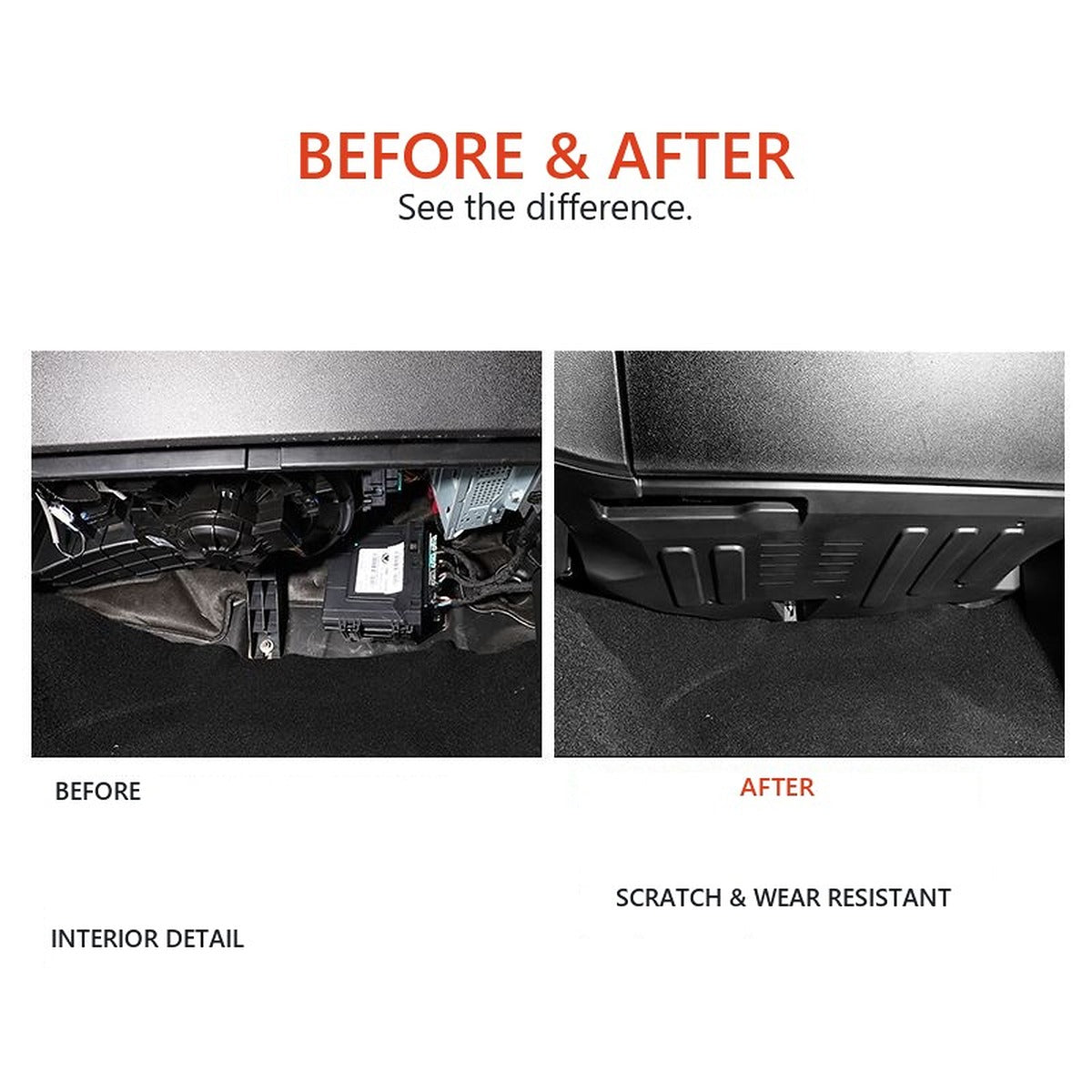 Passenger-Seat Electronics Protection Panel for GWM Tank 300 – product image 2