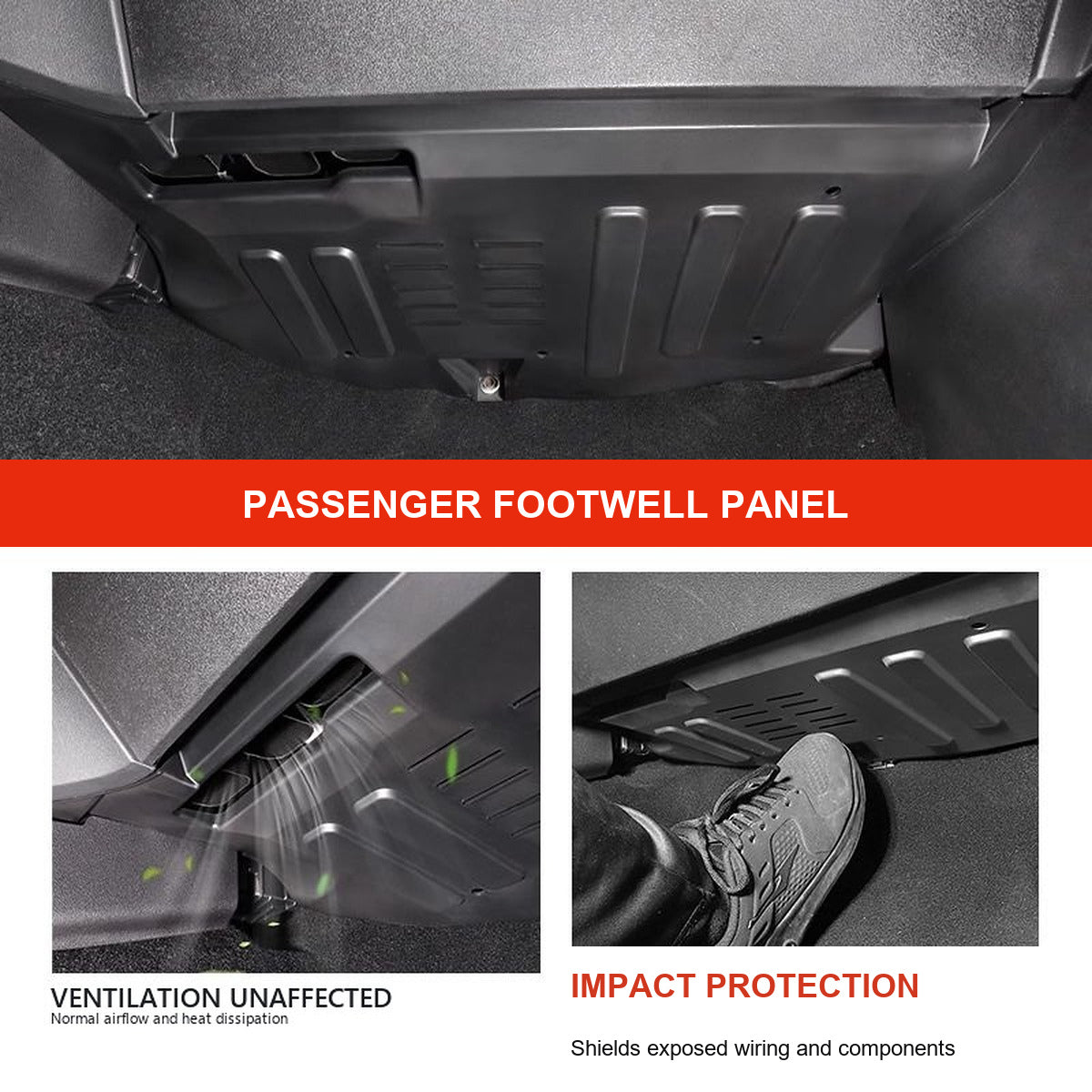 Passenger-Seat Electronics Protection Panel for GWM Tank 300 – product image 5