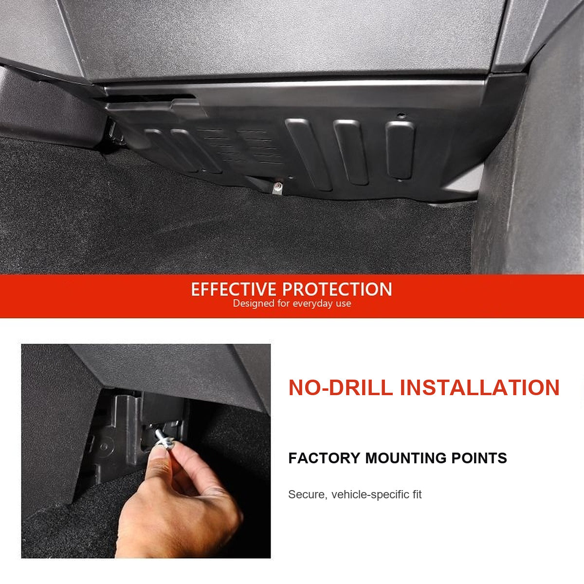 Passenger-Seat Electronics Protection Panel for GWM Tank 300 – product image 6