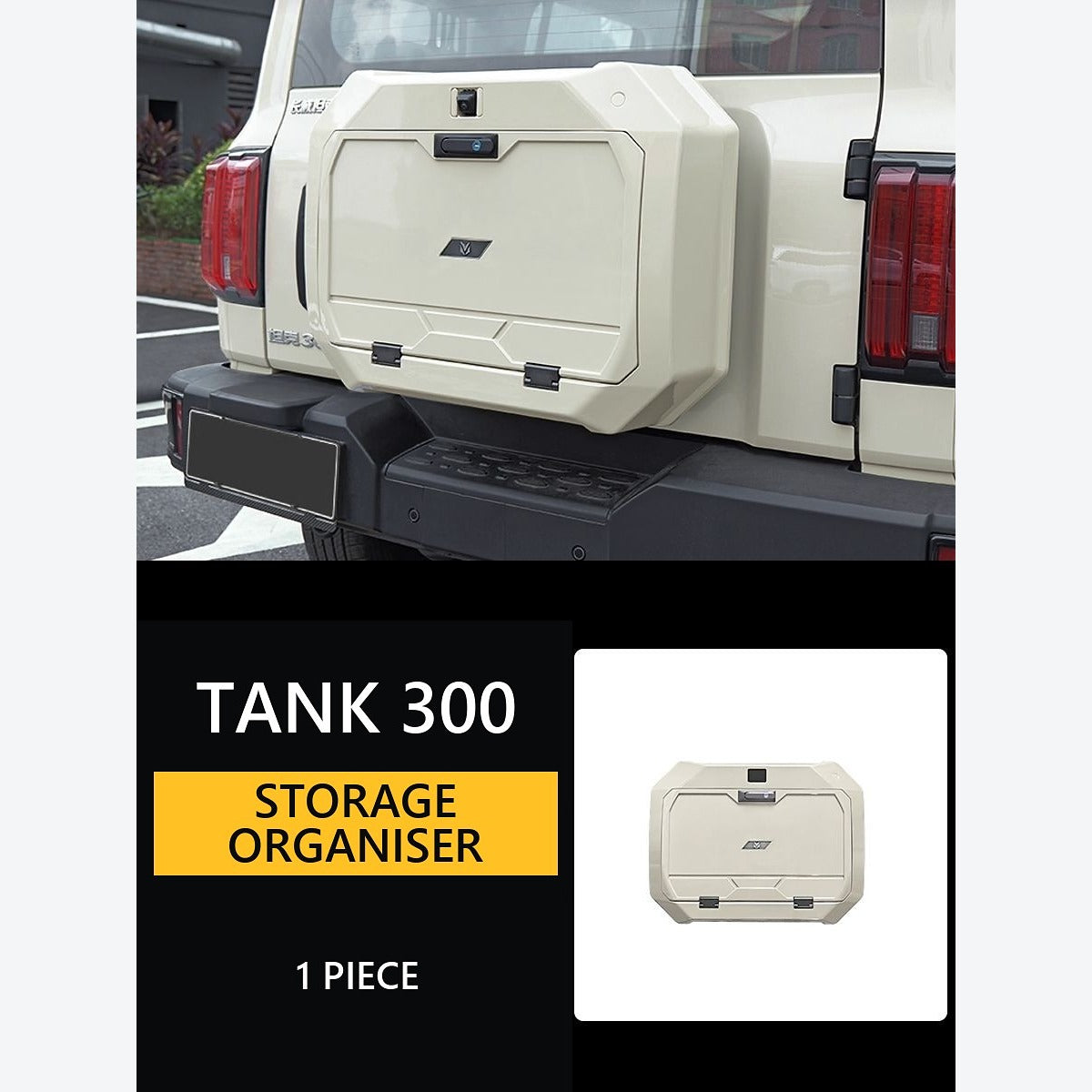Rear Tailgate Storage Organiser for GWM Tank 300 – product image 9