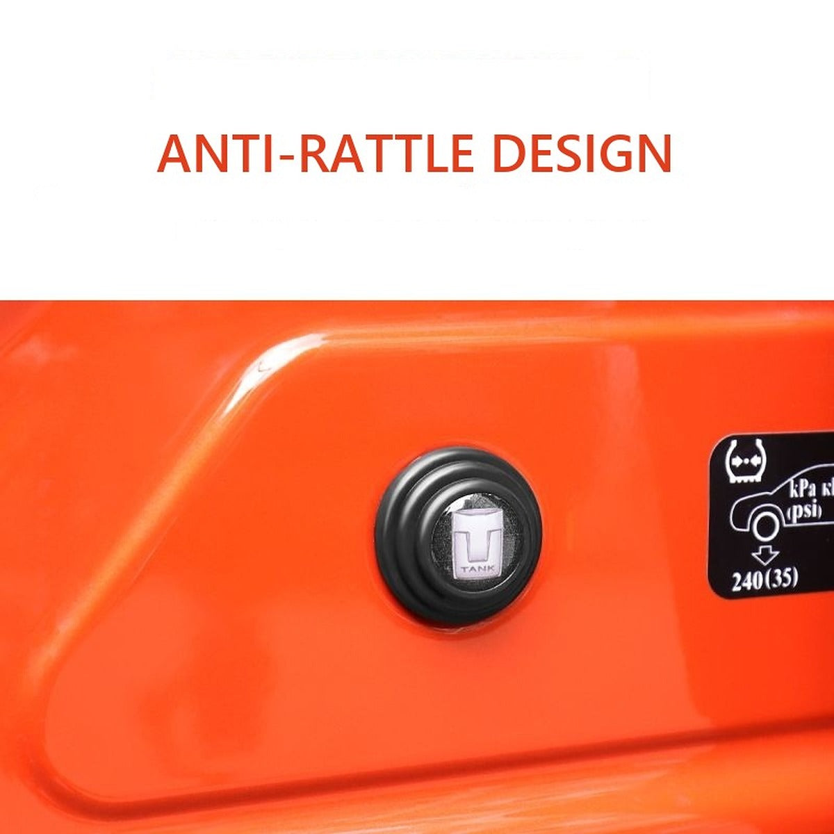 Door Anti-Rattle Buffer Pads for GWM Tank 300 – 10-Piece Set – product image 3