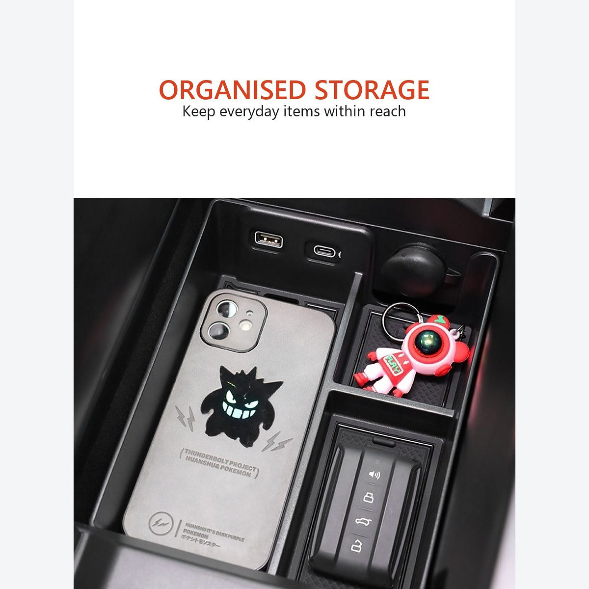 Centre Console Armrest Organiser for GWM Tank 400 – product image 6