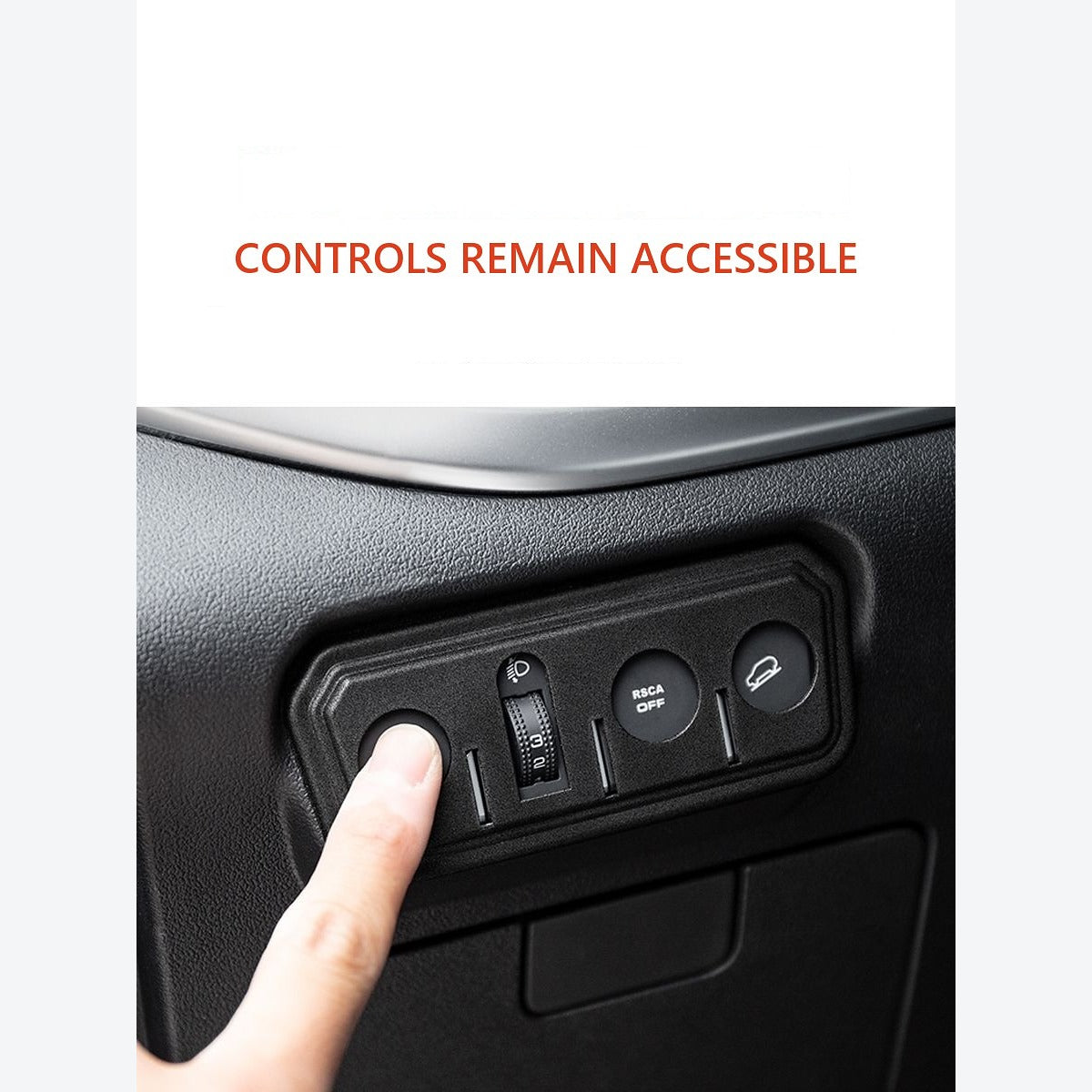 Headlight and Fuel-Door Switch Panel Protector for GWM Tank 400 – product image 6