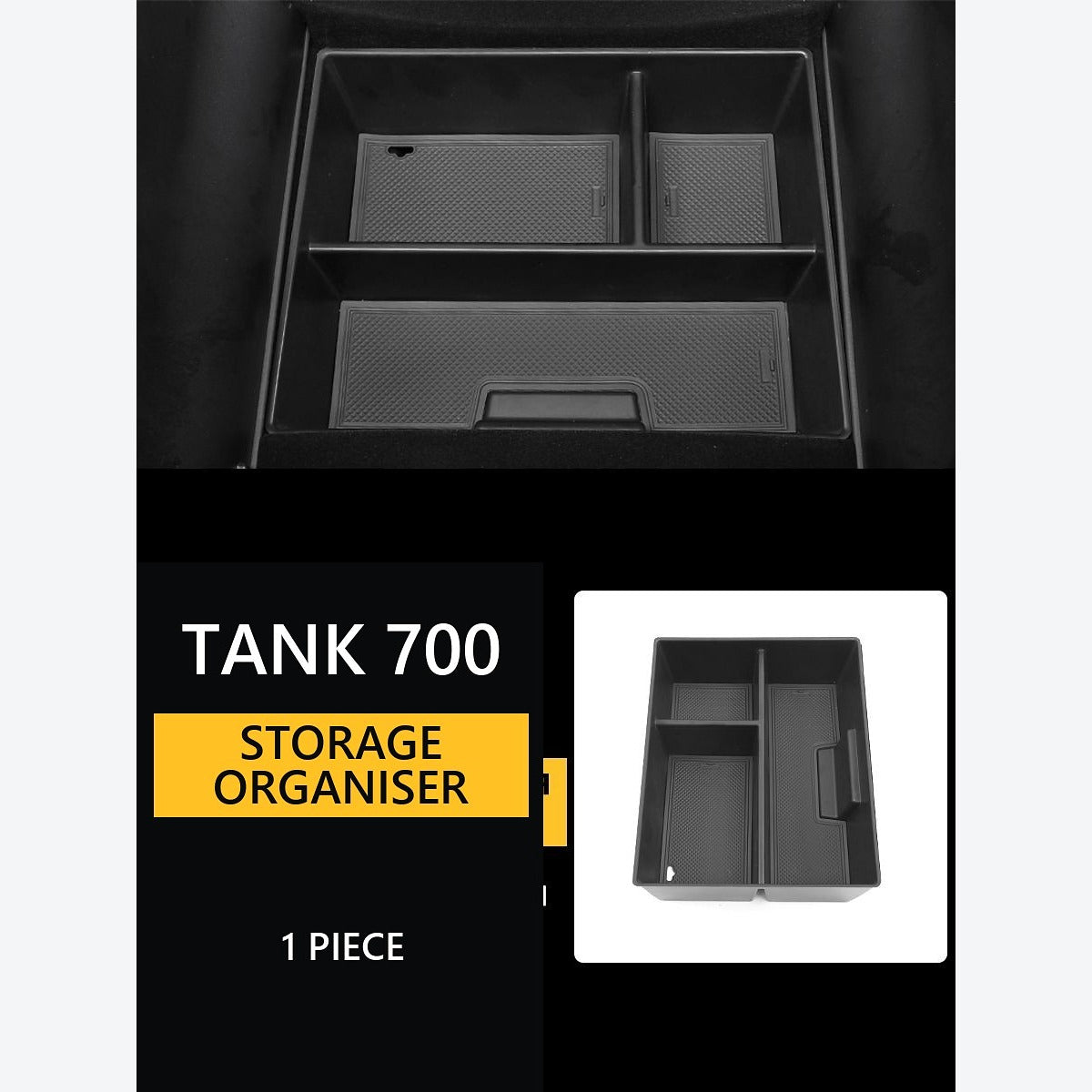 Centre Console Armrest Organiser for GWM Tank 700