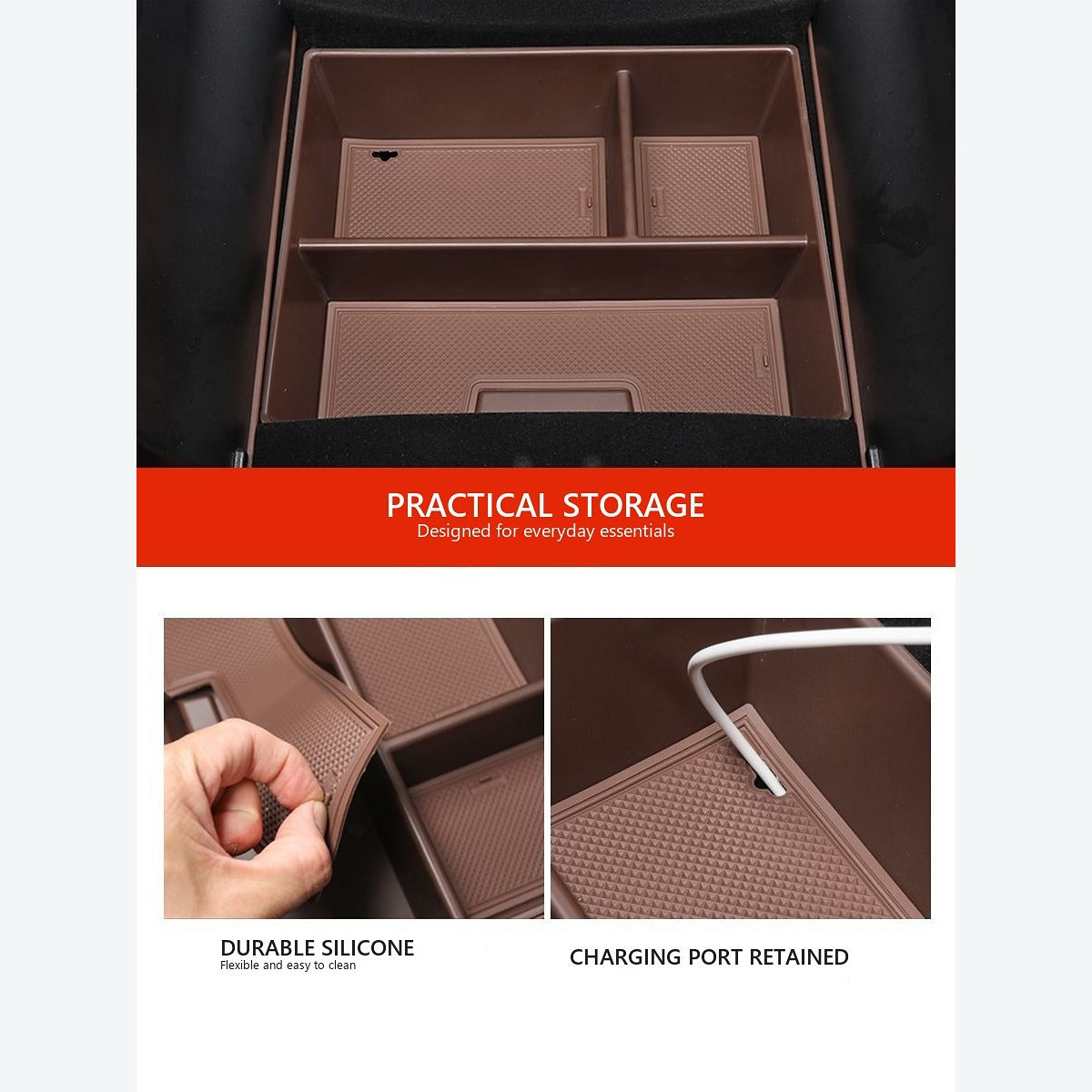 Centre Console Armrest Organiser for GWM Tank 700 – product image 4
