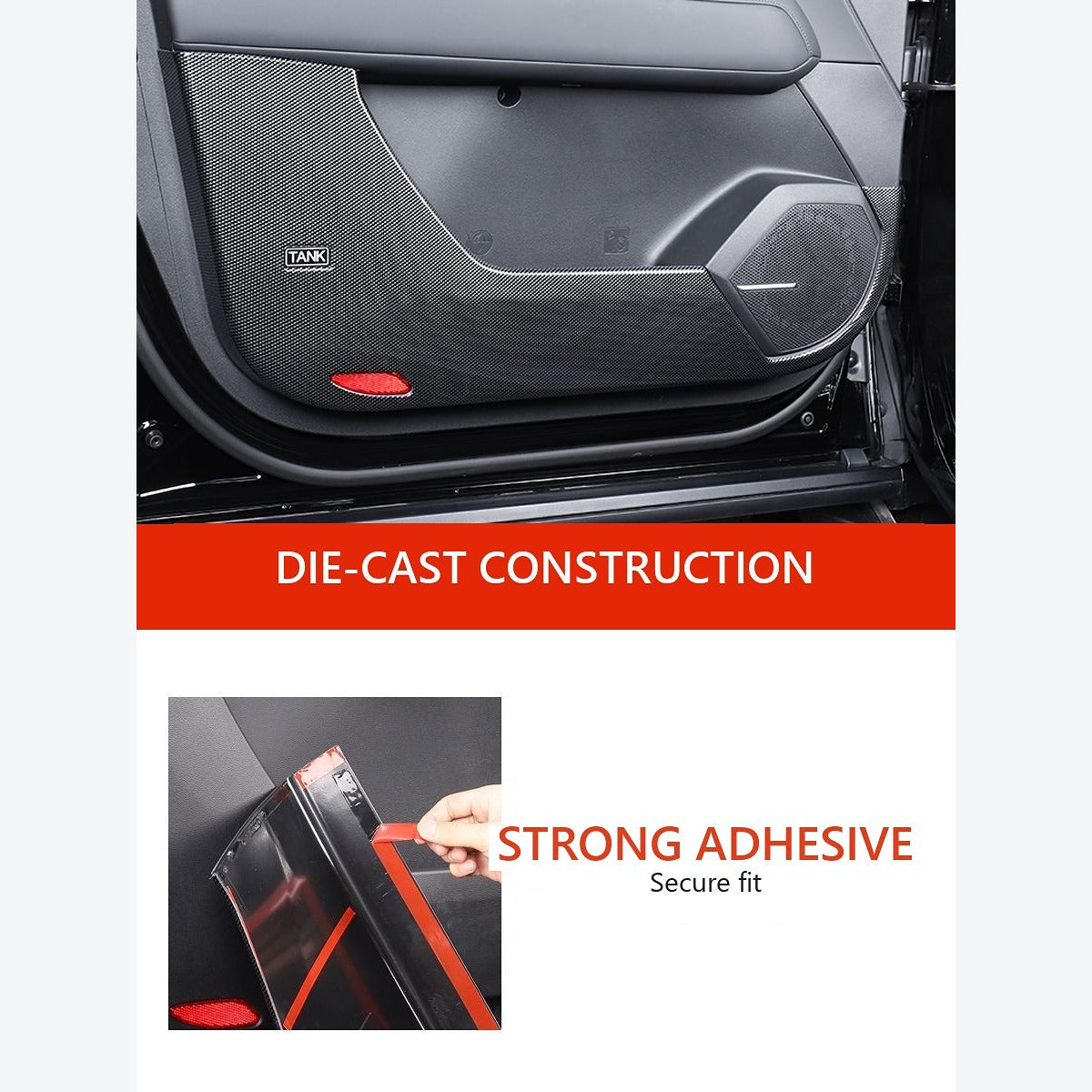 Carbon-Look Interior Protective Panel Collection for GWM Tank 400 – product image 10