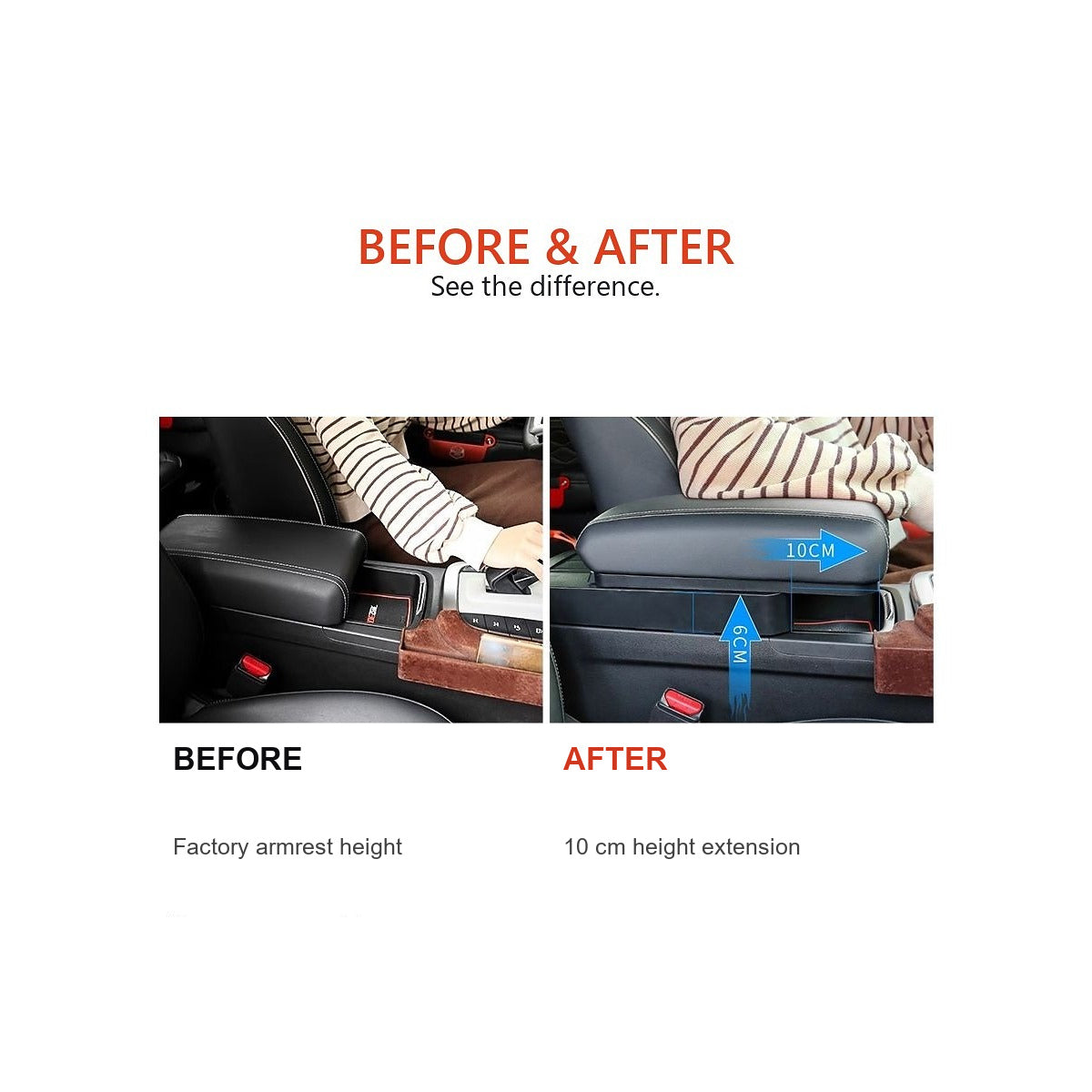 Centre Armrest Height Extension for GWM Tank 300 – product image 2