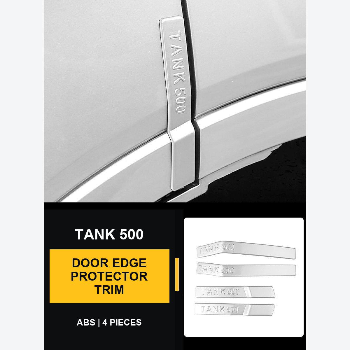 Door Edge Anti-Collision Trim Set for GWM Tank 500 – product image 7