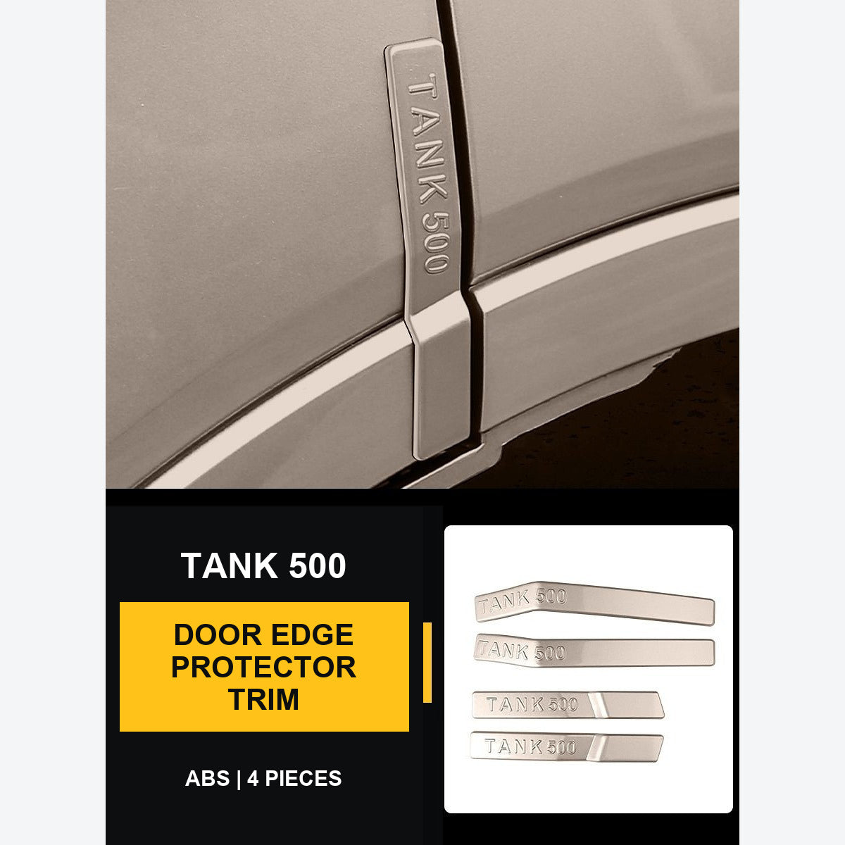 Door Edge Anti-Collision Trim Set for GWM Tank 500 – product image 9