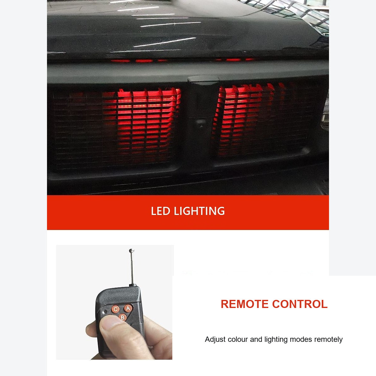 RGB Grille Ambient Light Kit for GWM Tank 300 – product image 6