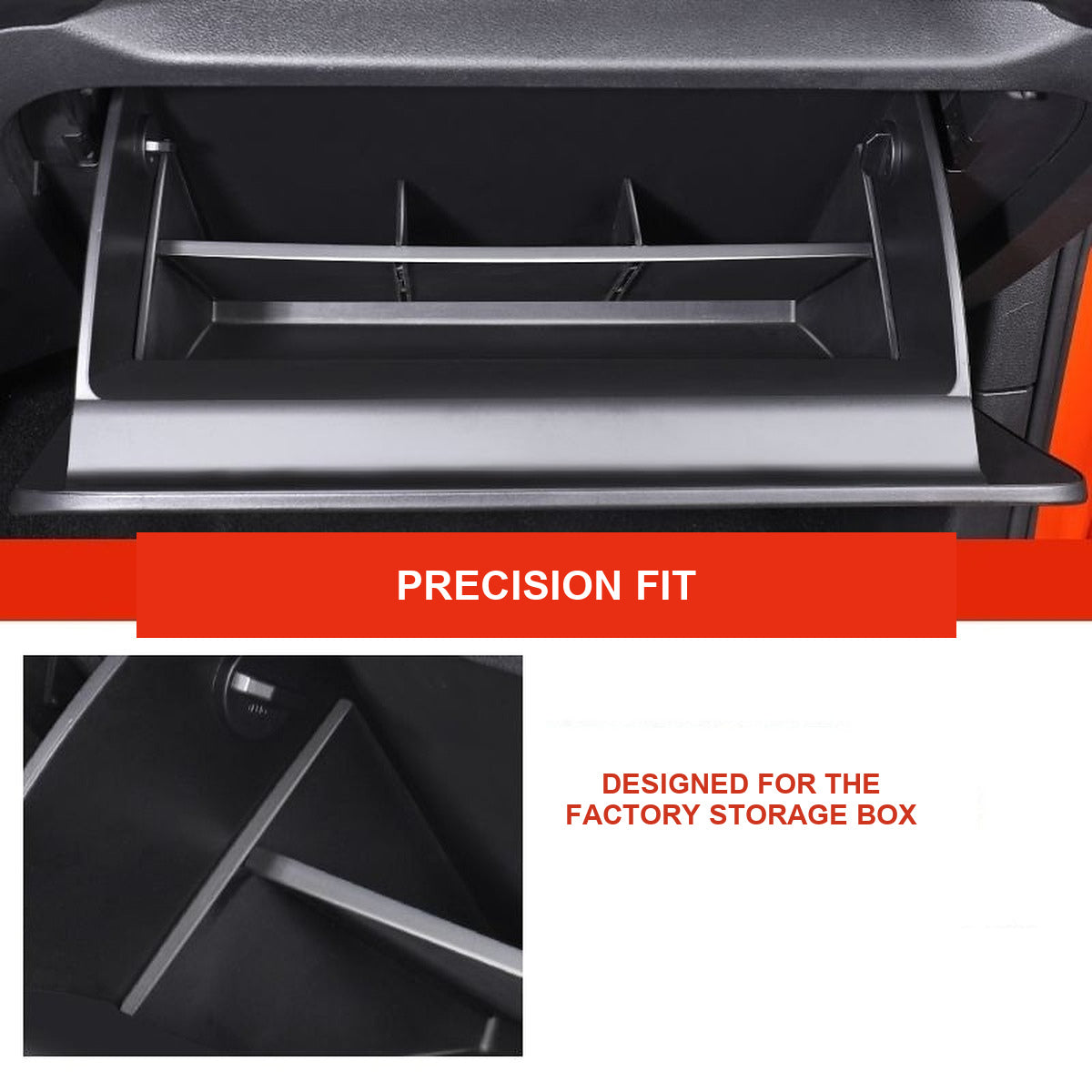 Passenger-Side Storage Compartment Divider for GWM Tank 300 – product image 5