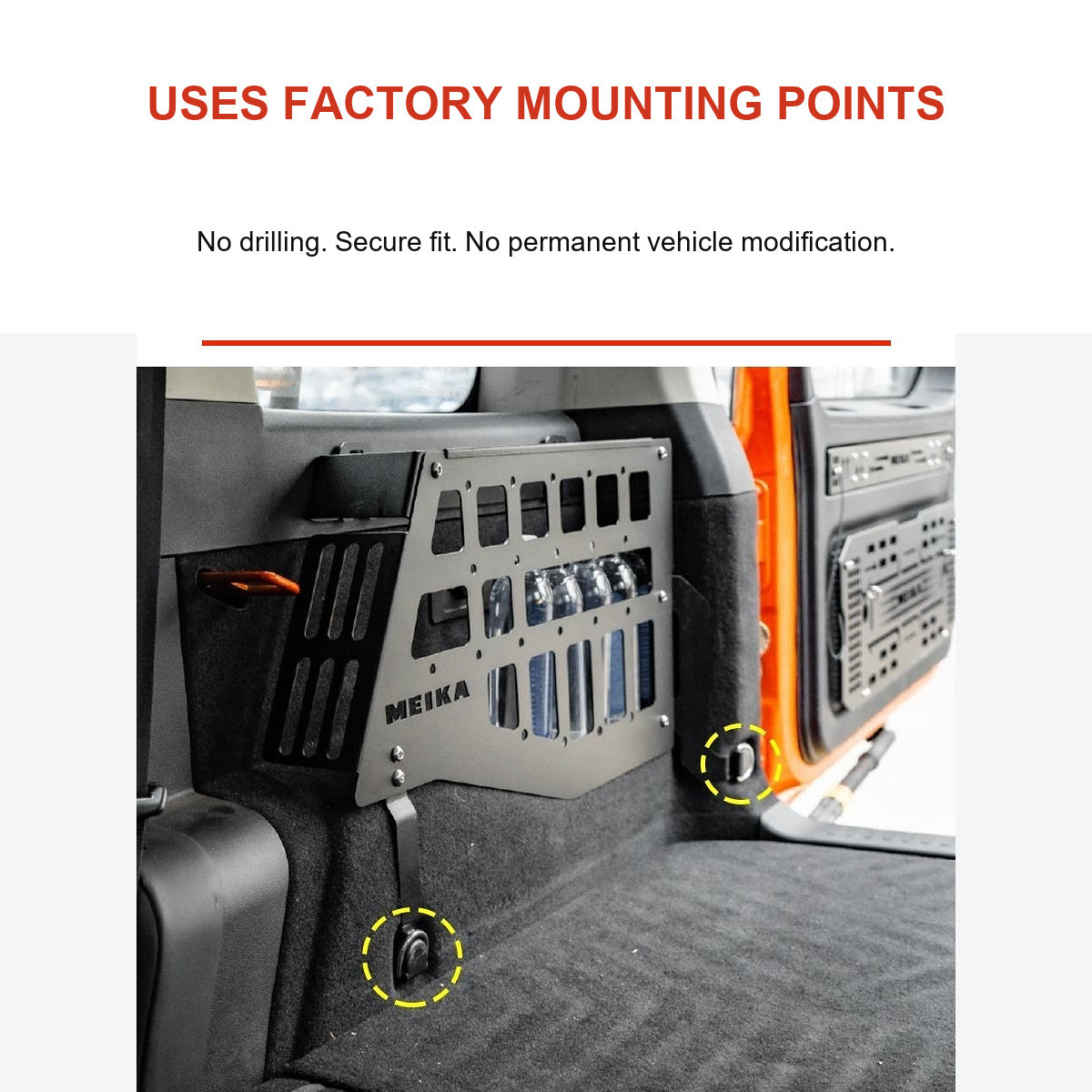 MEIKA Cargo Shelf System for GWM Tank 300 – product image 4
