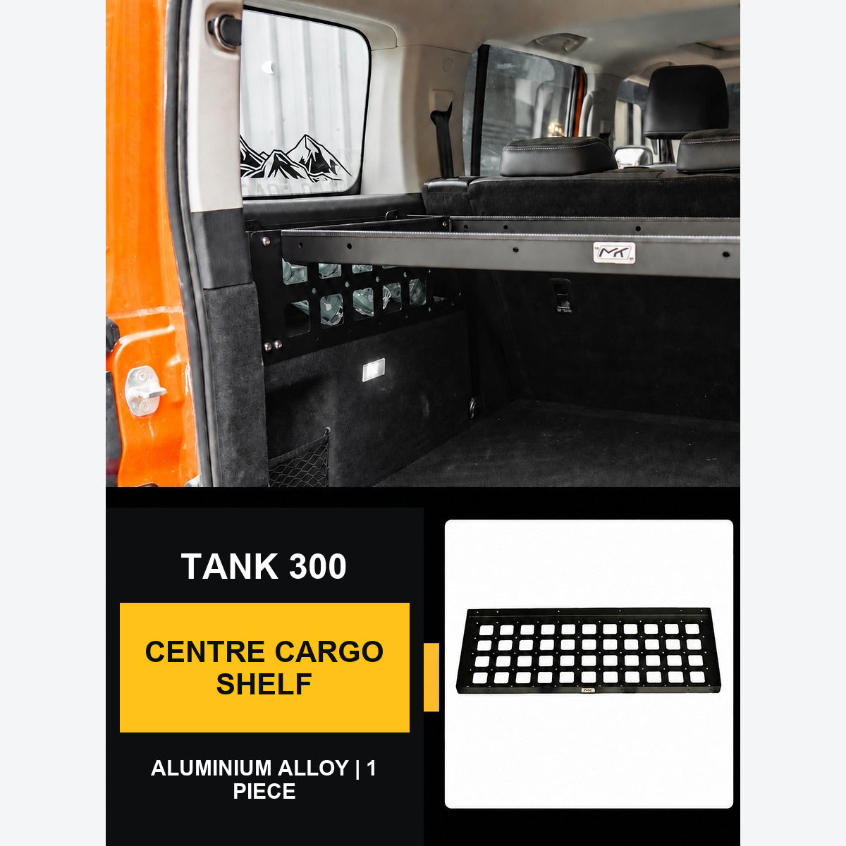 MEIKA Cargo Shelf System for GWM Tank 300 – product image 7