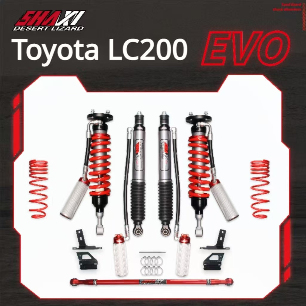Toyota LC200 EVO 73 SHAXI Nitrogen-Filled Adjustable Shock Absorbers(2 inches)