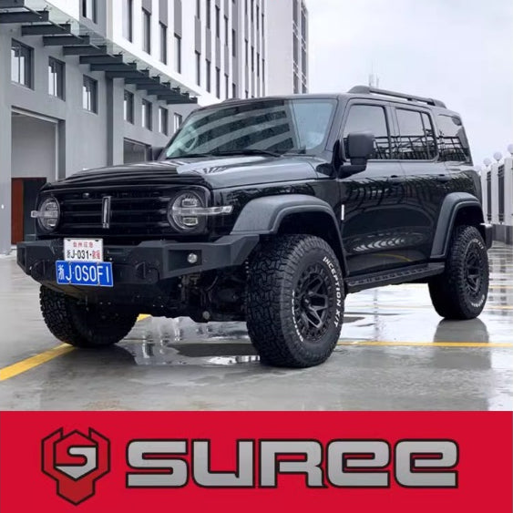 GWM Tank 300 SUREE JINGHONG Australian Style Rear Bumper Rubik's Cube Modular Front Bumper and Rear Bumper Independent Linkage Spare Tire  Rack Kit