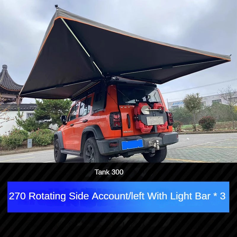 GWM Tank 300/500hi4t Side Tent 270 Degree Lighted Side Tent Canopy