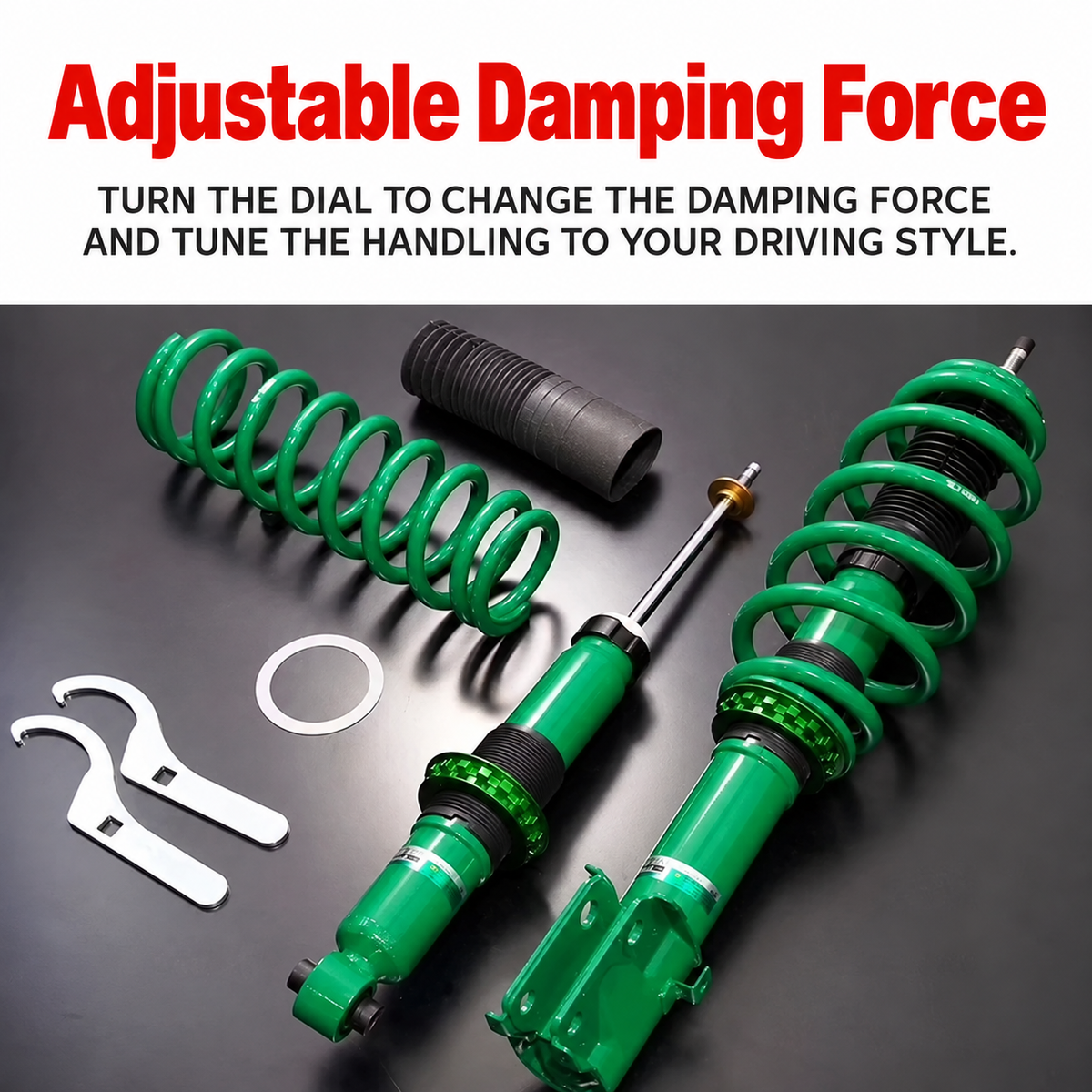 TEIN 4X4 Damper Sport Suspension Kit for GWM Tank 300 / 500 – gallery image 3