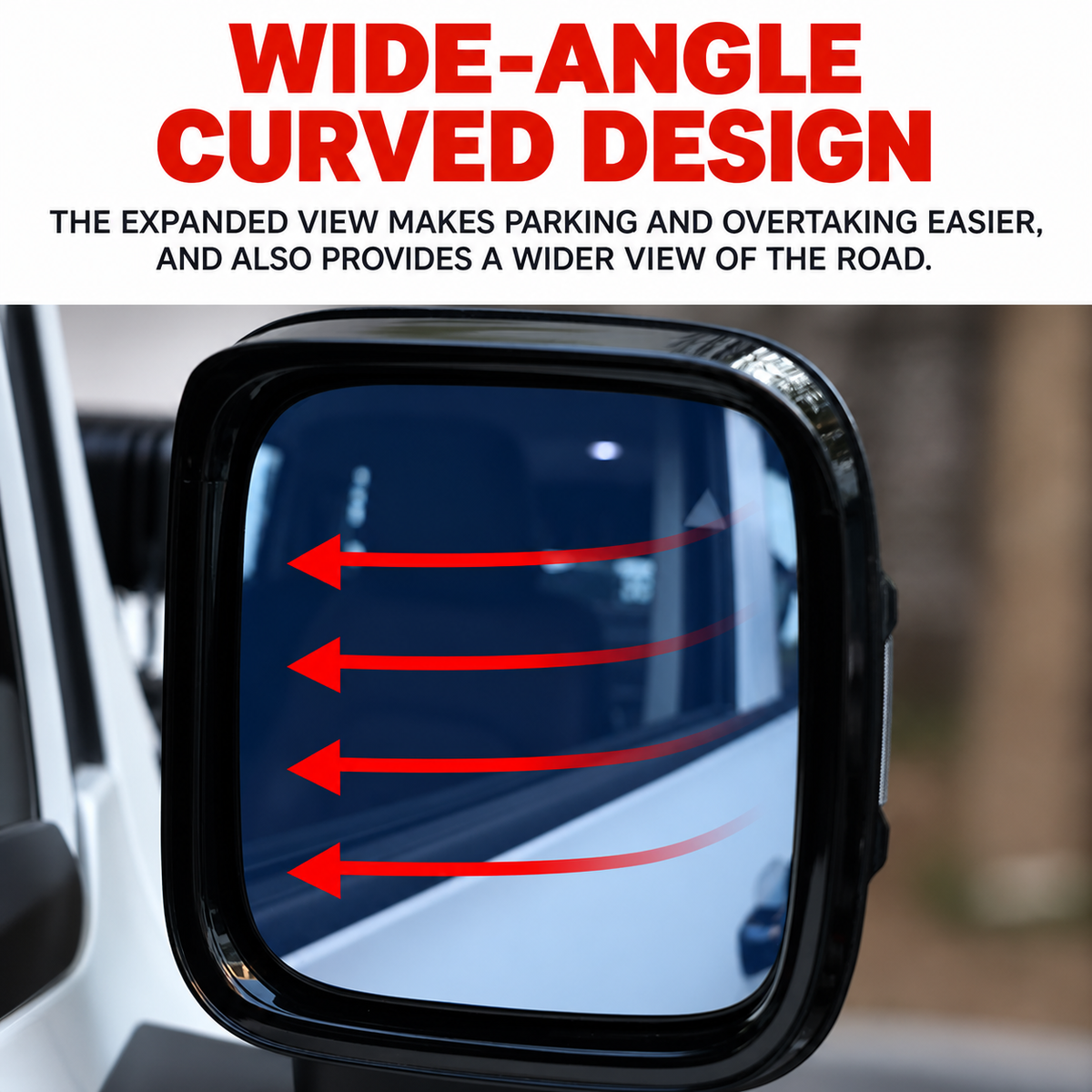 Wide-Angle Replacement Side Mirror Glass Pair for GWM Tank 300 – gallery image 6