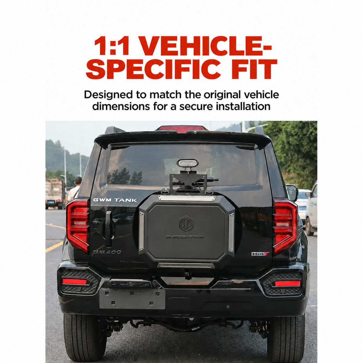 Lockable Aluminium Rear-Door Storage Box for GWM Tank 400 – image 7