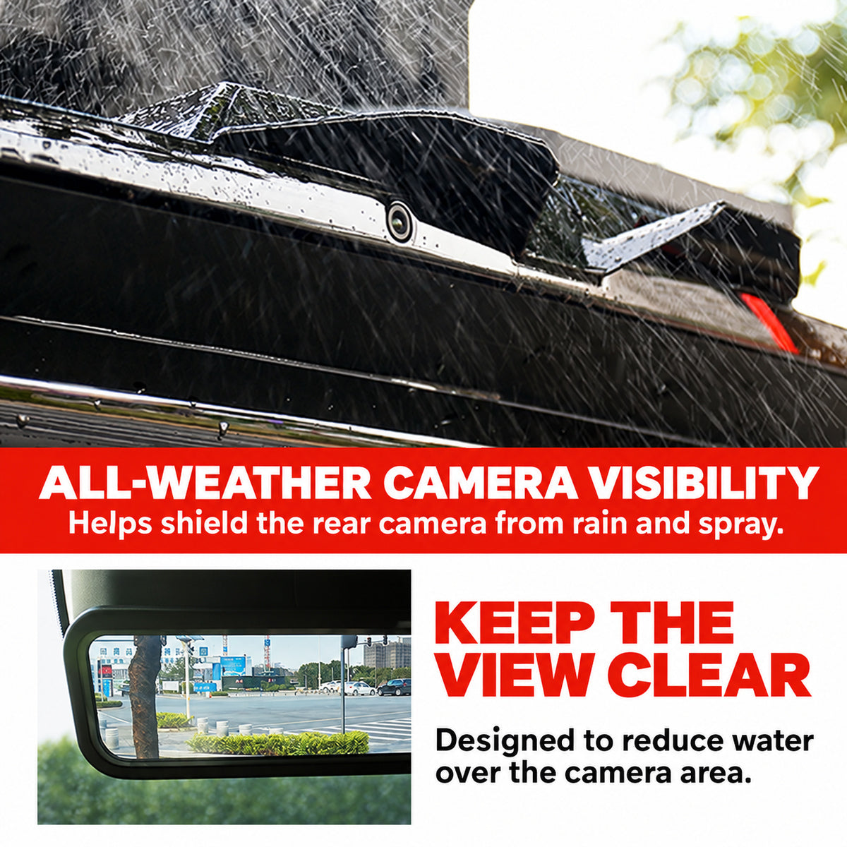 Rear-View Camera Rain Visor for GWM Tank 400 Hi4-T – product detail
