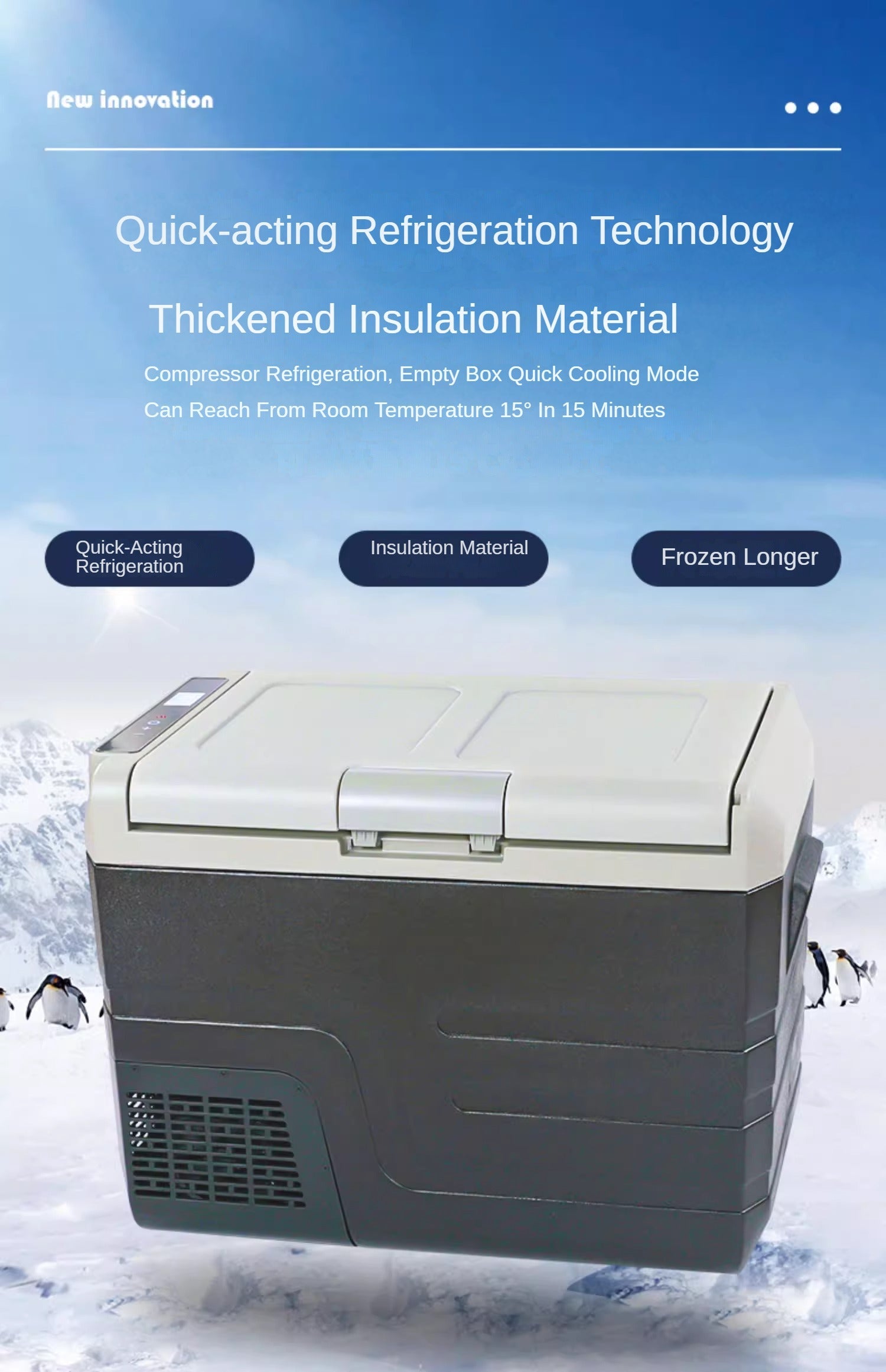 GWM Tank 300/500 Car Refrigerator 45L