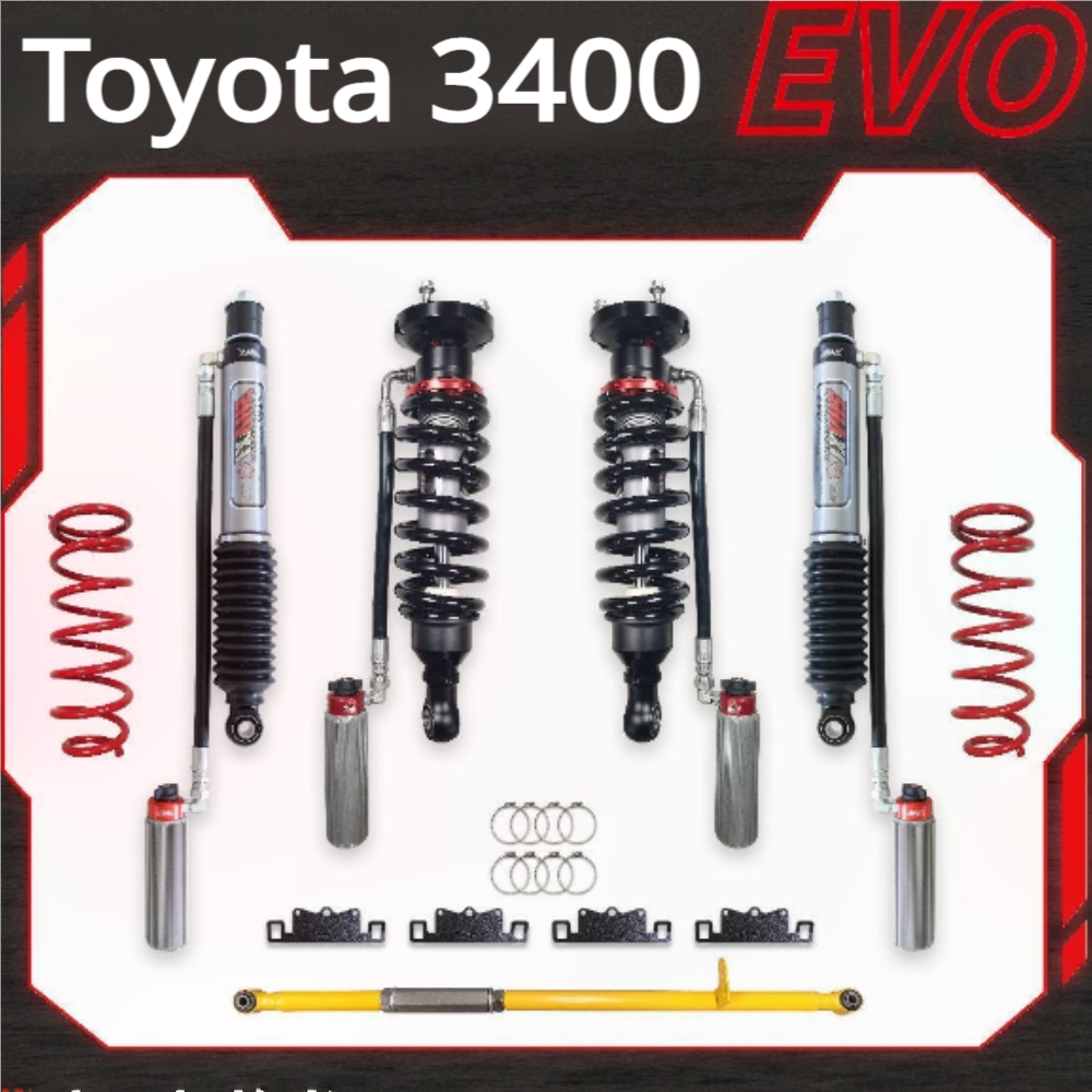 Toyota 3400 EVO 73 SHAXI Nitrogen-Filled Adjustable Shock Absorbers