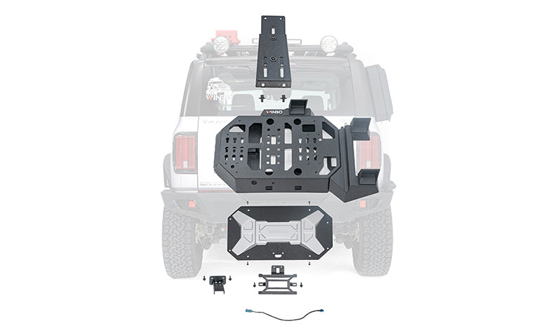 GWM Tank 300 Multifunctional Rear Platform Spare Tire Bracket